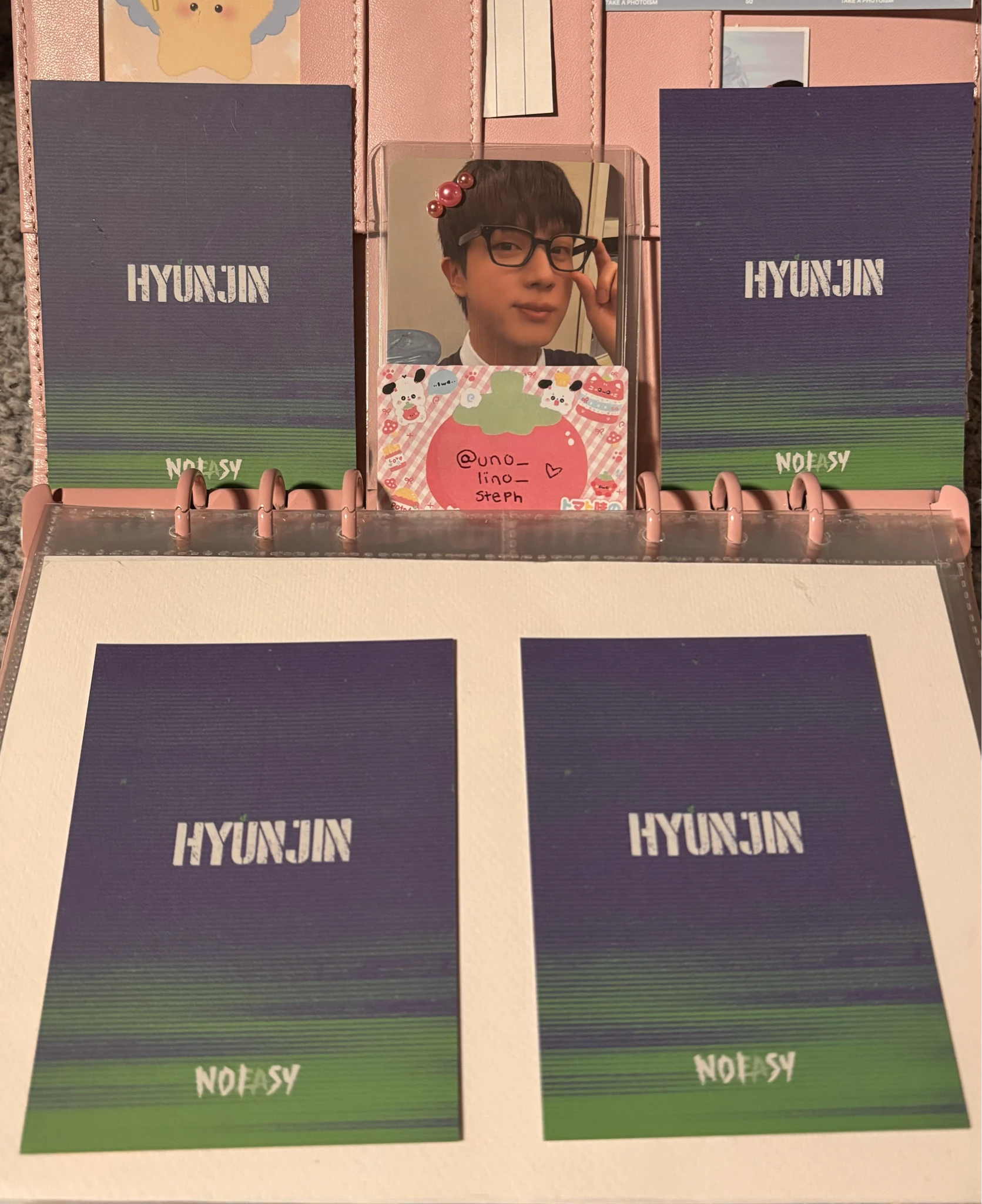 Stray Kids Hyunjin Stray Kids - Hyunjin - NoEasy Album album inclusion listing photo 2