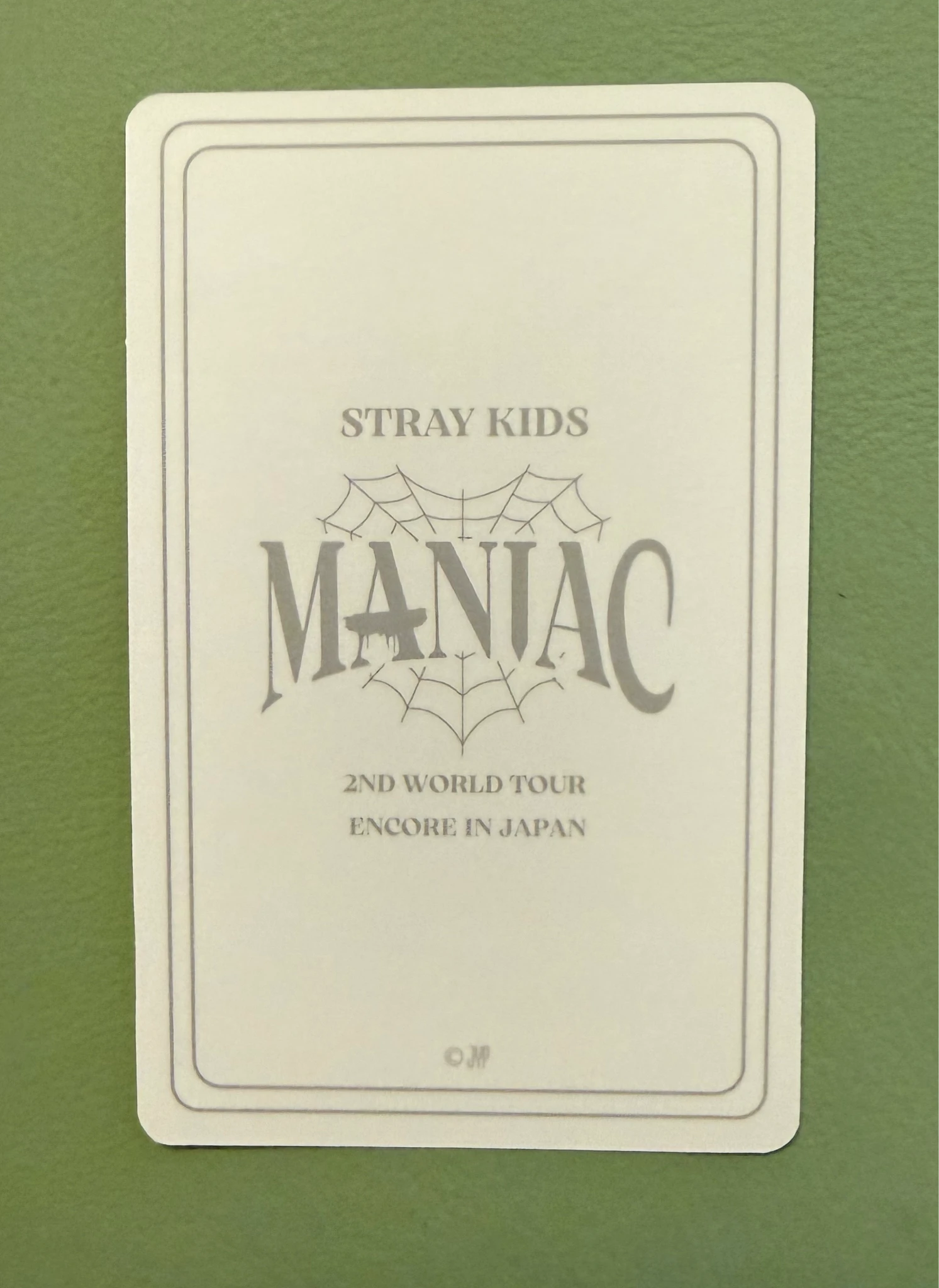 Stray Kids Stray Kids - Maniac World Tour Event japan merch photocard polaroid polaroid set listing photo 2