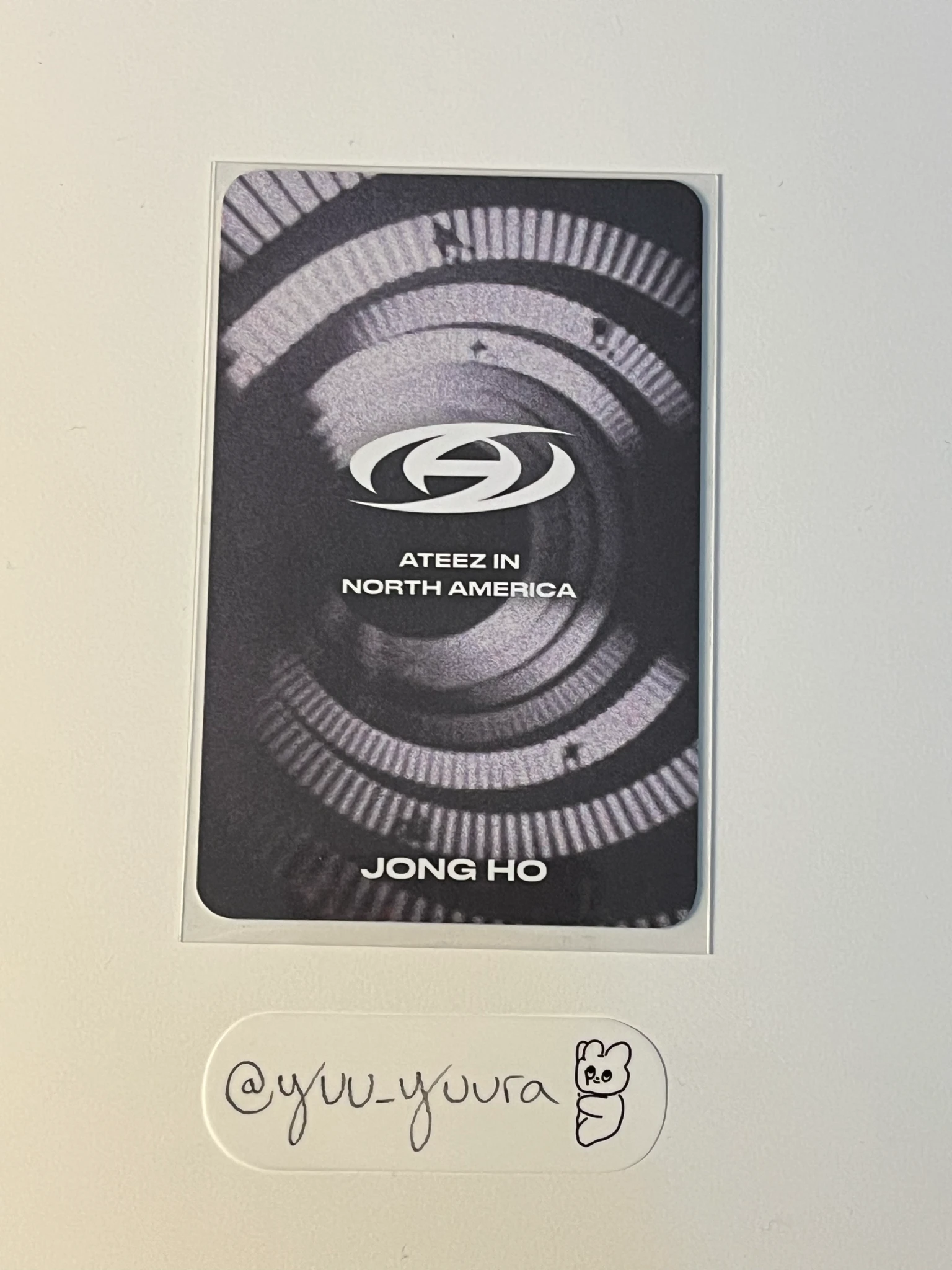 ATEEZ Jongho ATEEZ - Jongho - Towards The Light: Will To Power Event lucky draw north america pop-up store listing photo 2