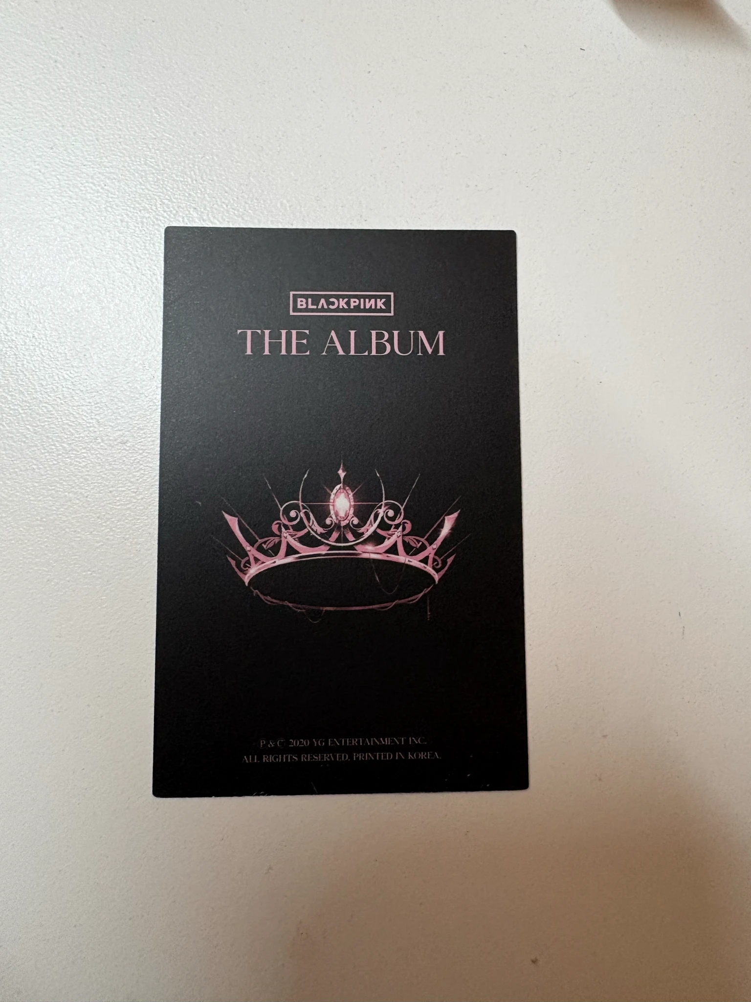 BLACKPINK Jennie BLACKPINK-Jennie-Album-THE ALBUM listing photo 2