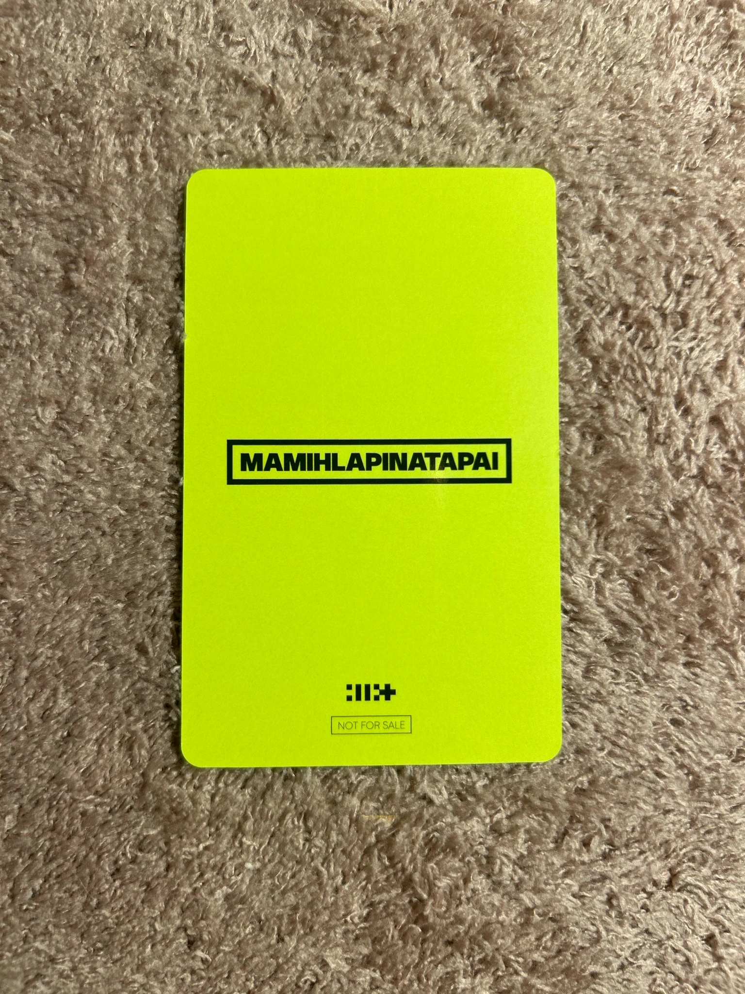 ILLIT Yunah ILLIT - MAMIHLAPINATAPAI Album ums japan (universal music store) pob (pre-order benefit) paw paw version listing photo 2