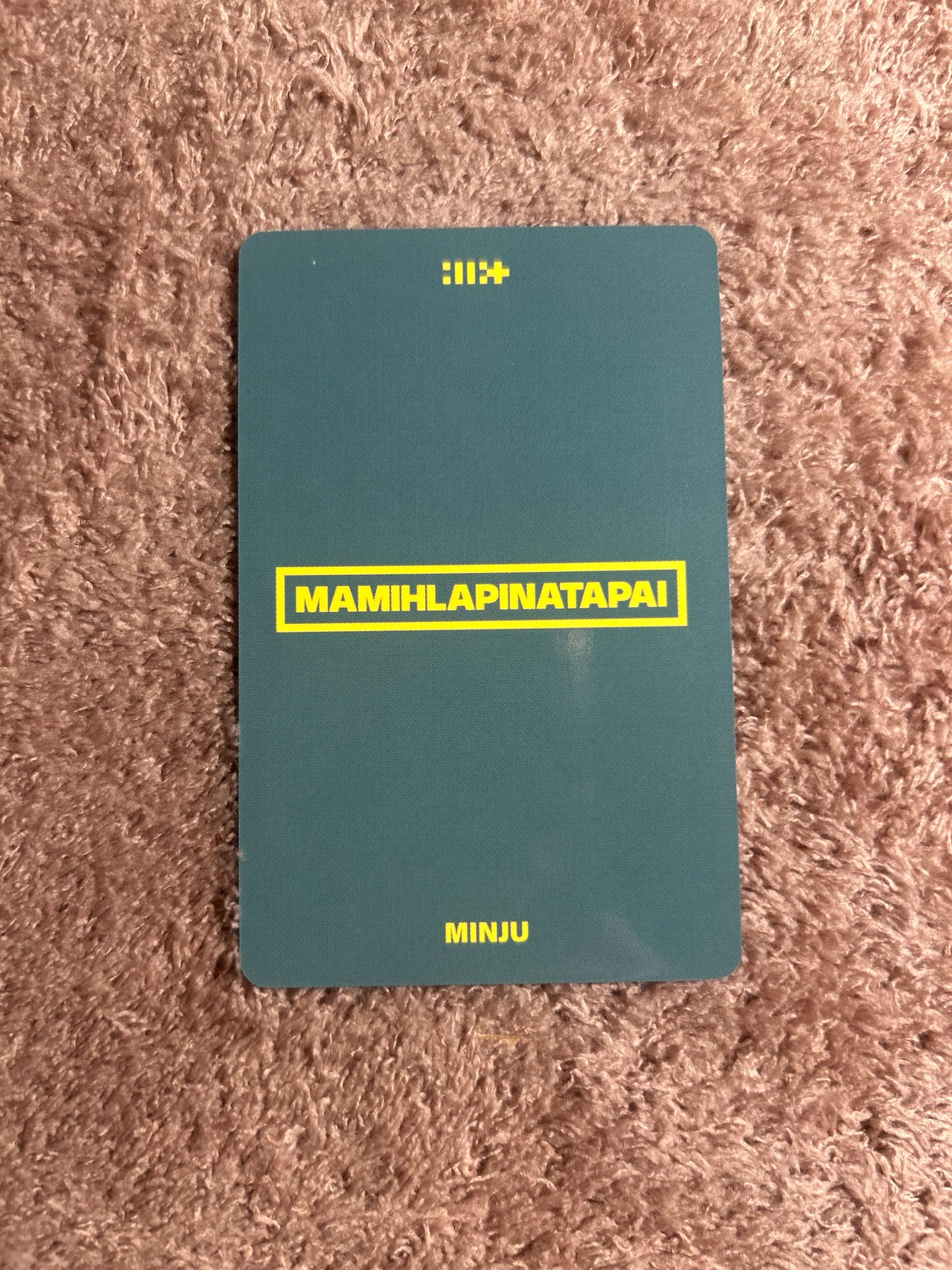 ILLIT Minju ILLIT - MAMIHLAPINATAPAI Album weverse japan shop (wvj) pob (pre-order benefit) paw paw version listing photo 2