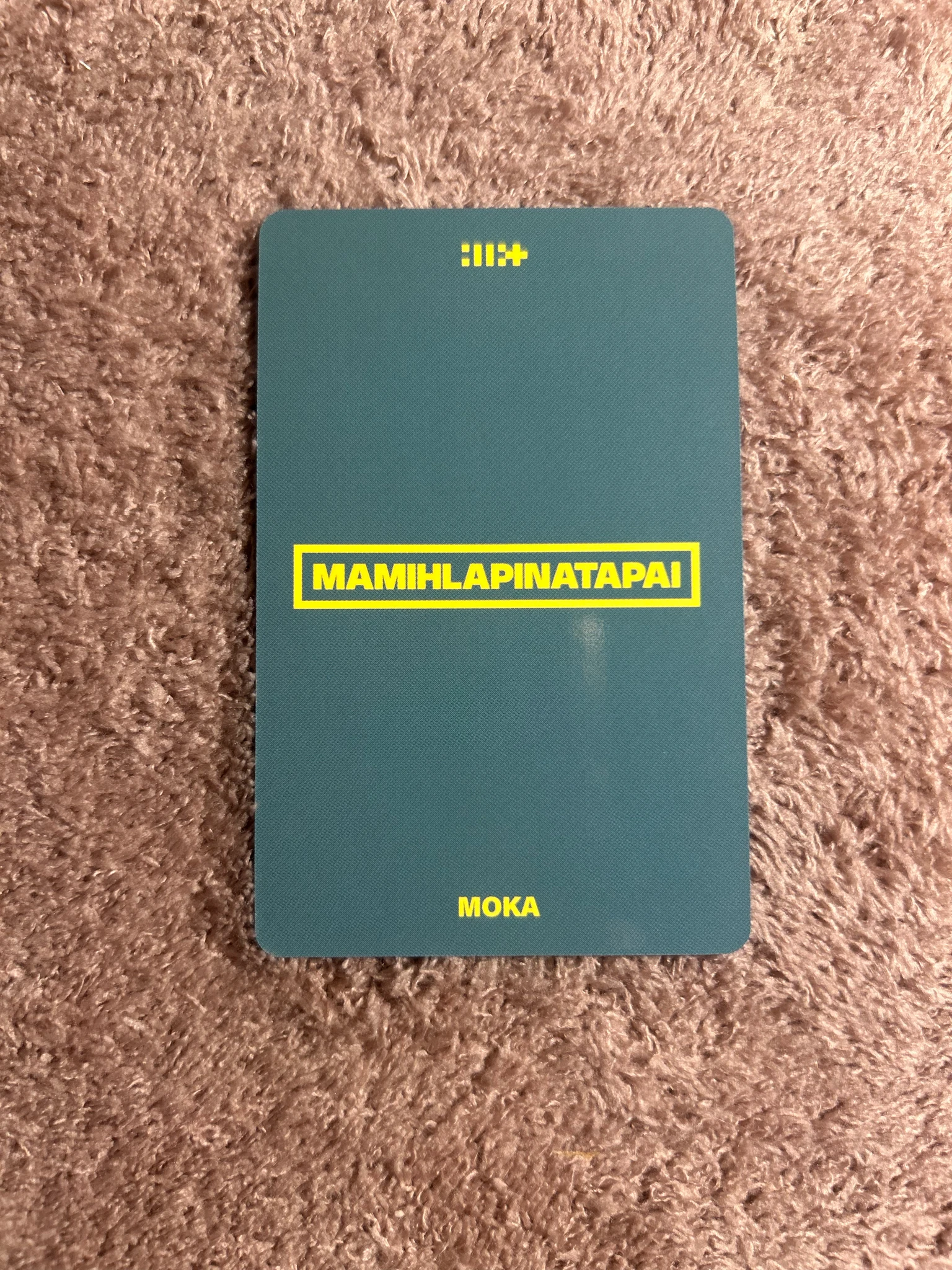 ILLIT Moka ILLIT - MAMIHLAPINATAPAI Album weverse japan shop (wvj) pob (pre-order benefit) paw paw version listing photo 2