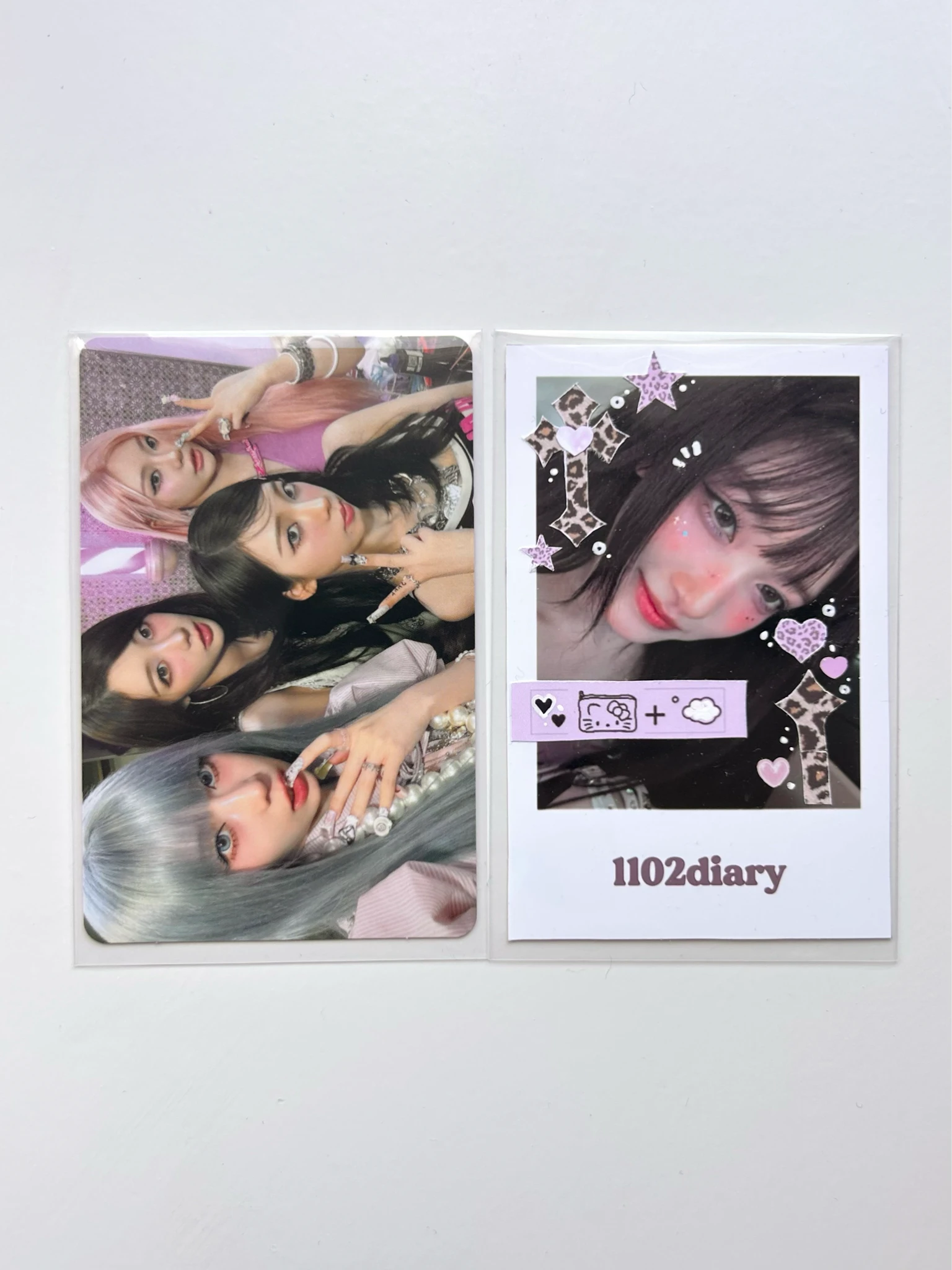 aespa aespa - KISS N TELL Album limited edition album photocard japanese album listing photo 2