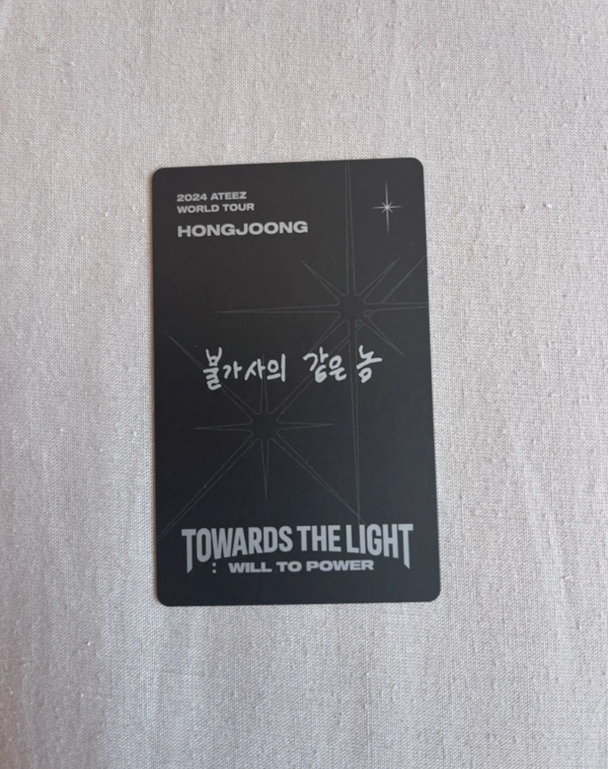 ATEEZ Hongjoong ATEEZ - Hongjoong - TOWARDS THE LIGHT : WILL TO POWER - IN SEOUL Other listing photo 2