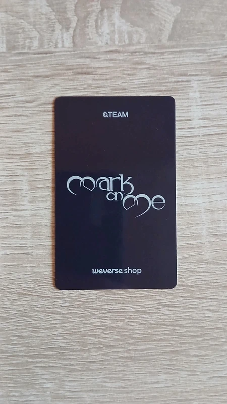 &TEAM K &TEAM - K - Mark on Me Album weverse global shop (wvg) pob (pre-order benefit) crave you version tame me version listing photo 2