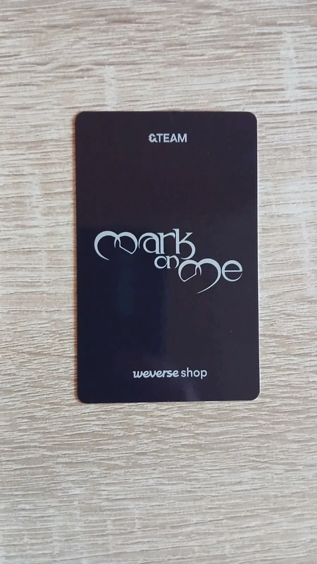 &TEAM EJ &TEAM - EJ - Mark on Me Album weverse global shop (wvg) pob (pre-order benefit) crave you version tame me version listing photo 2