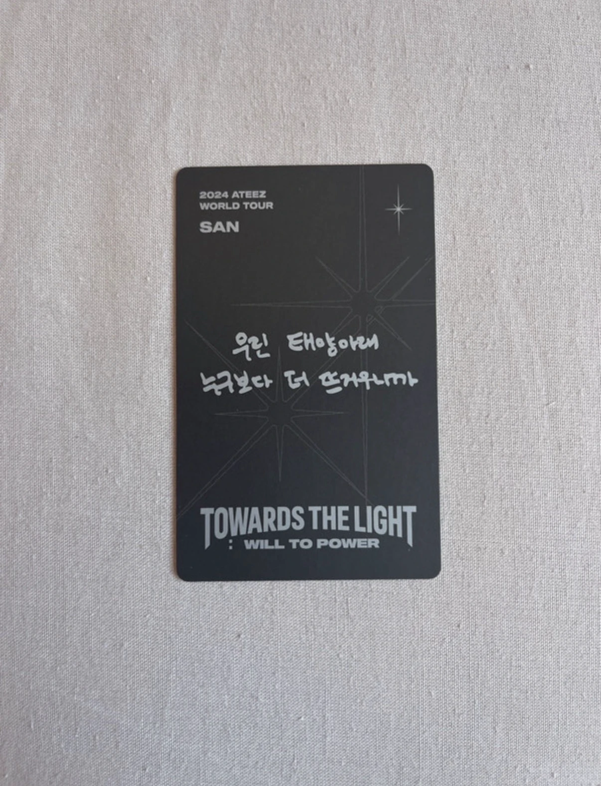 ATEEZ San ATEEZ - San - TOWARDS THE LIGHT : WILL TO POWER - IN SEOUL Other listing photo 2