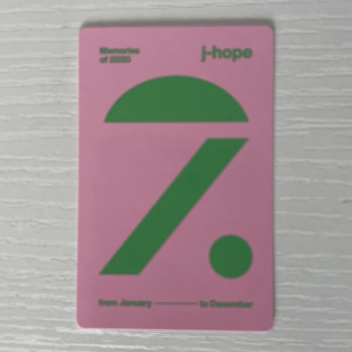 BTS j-hope BTS - j-hope - Memories of 2020 Other DVD ver. listing photo 2