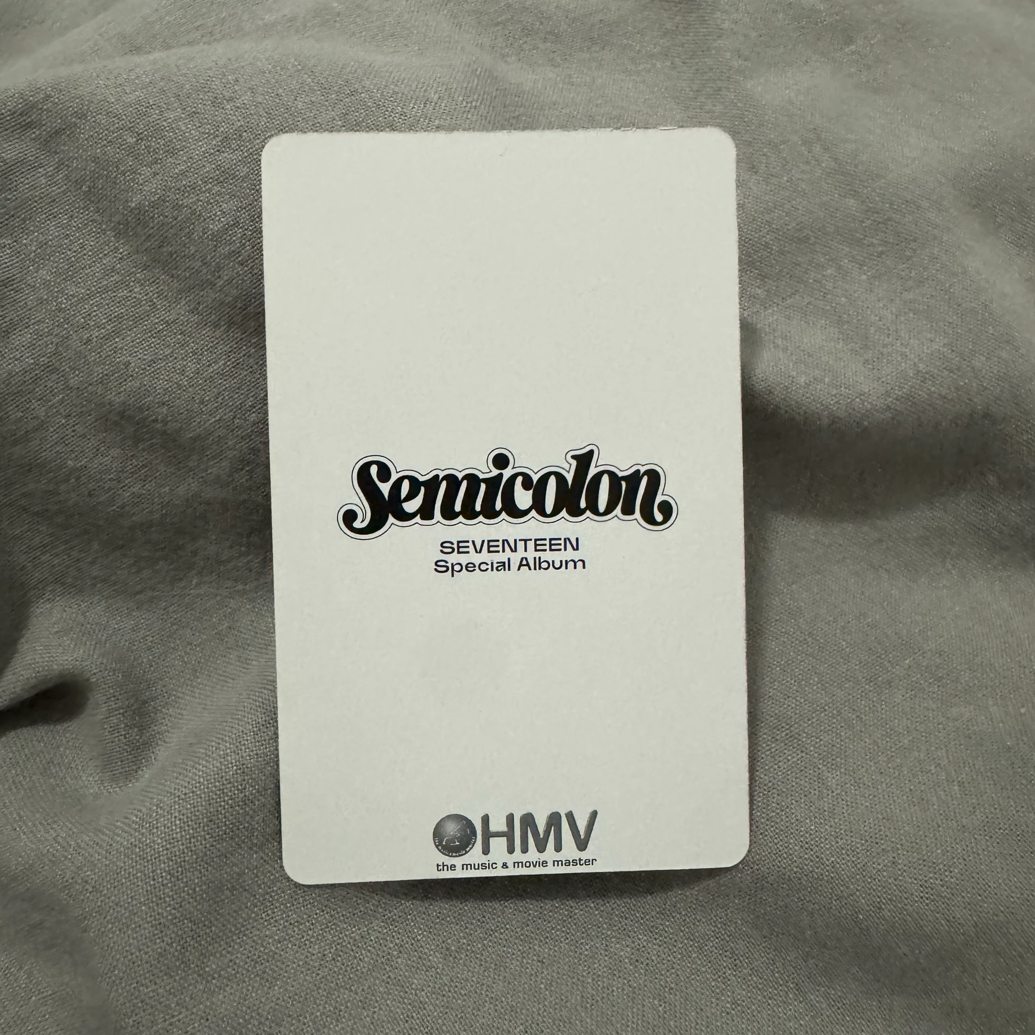 SEVENTEEN S.Coups SEVENTEEN - S.Coups - Semicolon Album pob (pre-order benefit) hmv listing photo 2