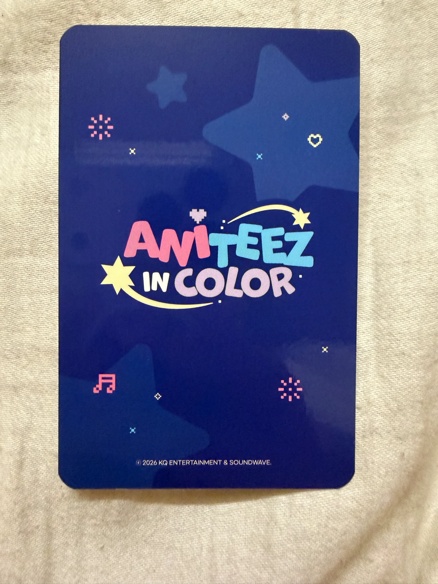 ATEEZ Wooyoung ATEEZ - Wooyoung - ANITEEZ IN COLOR Other trading card version 3 listing photo 2