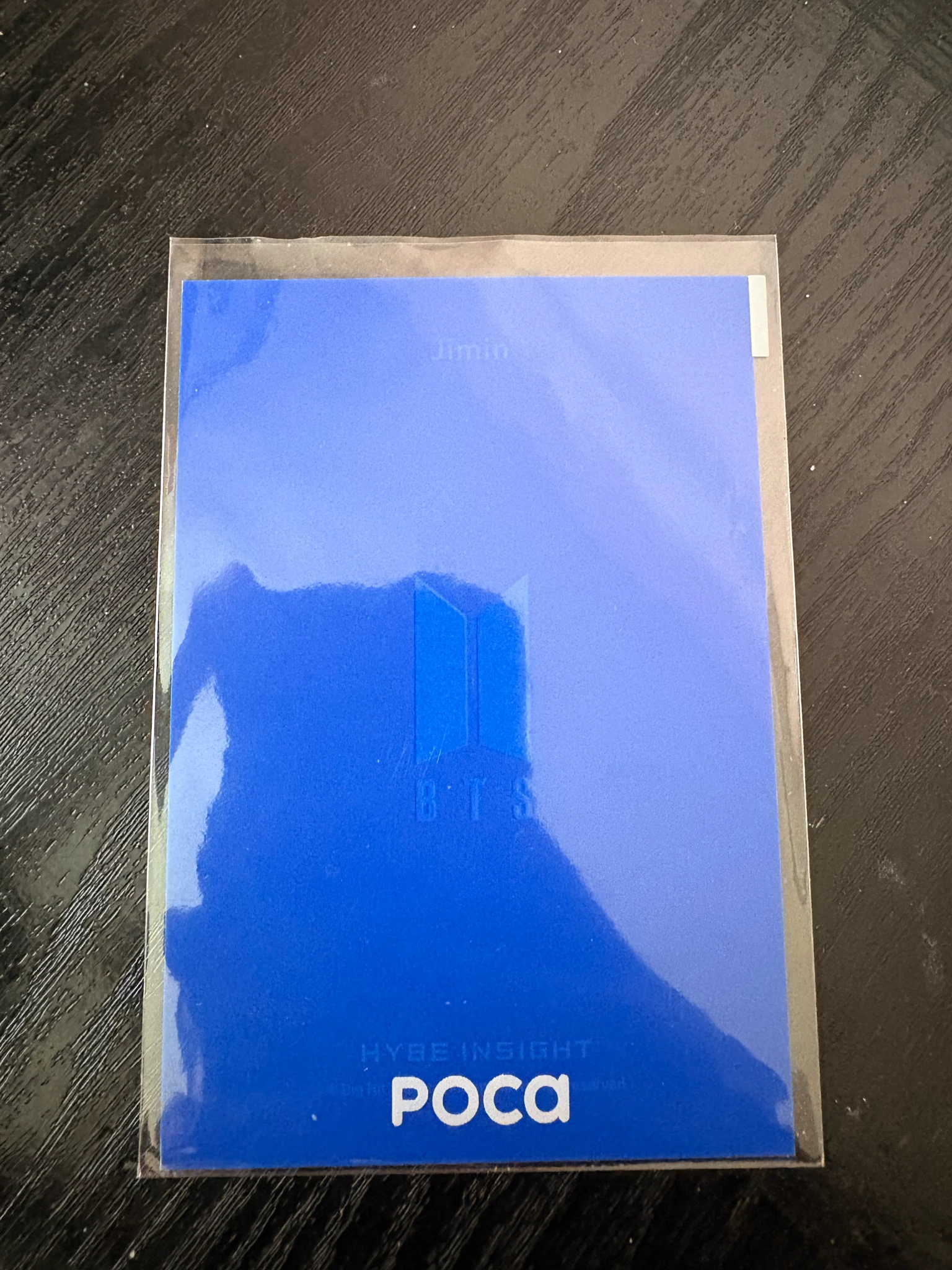 BTS Jimin BTS - Jimin - HYBE Insight Museum Event card ticket pvc card entrance benefit listing photo 2