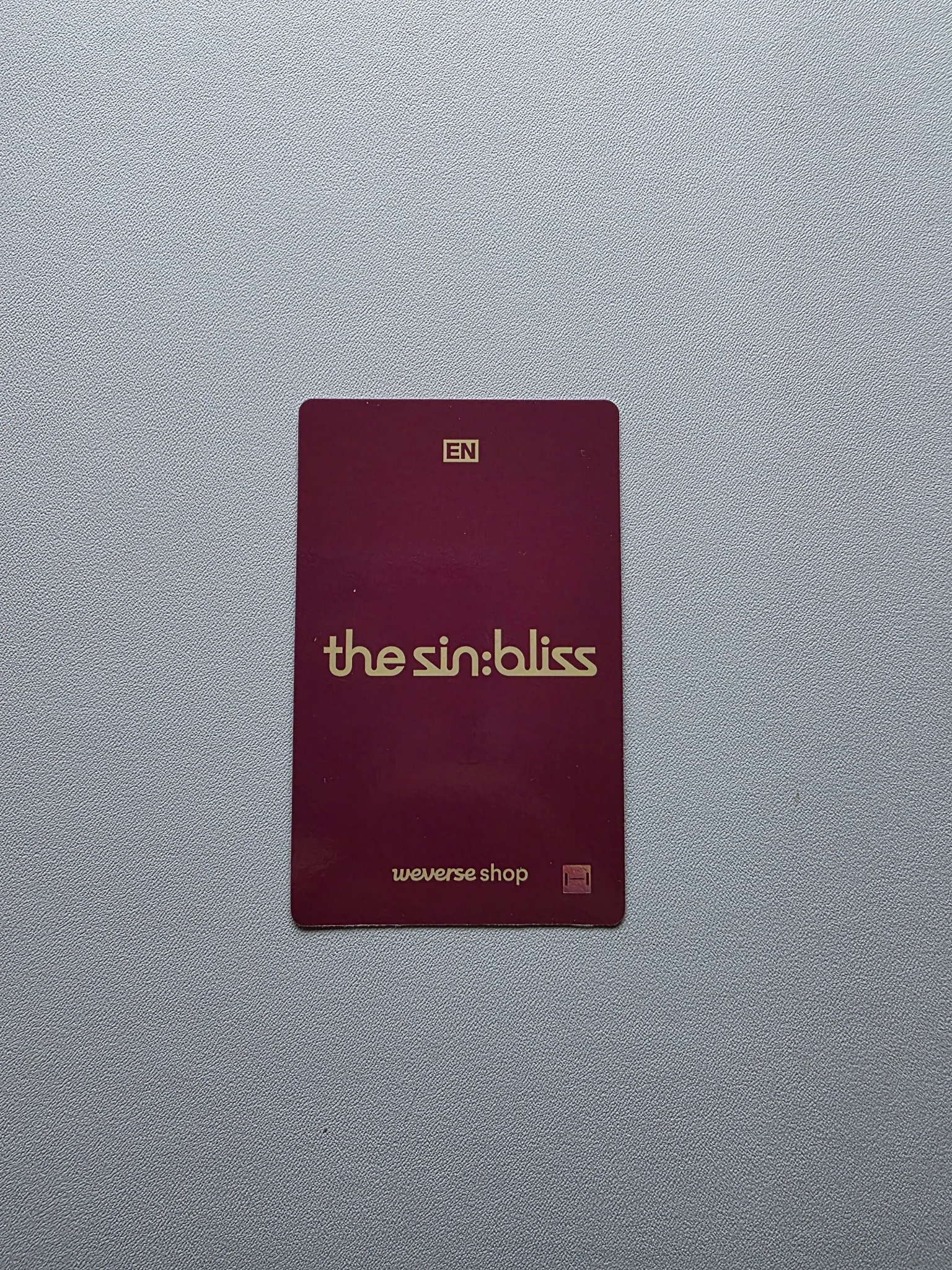 ENHYPEN Jay ENHYPEN - Jay - THE SIN: BLISS Album lucky draw (LD) weverse global shop (wvg) listing photo 2