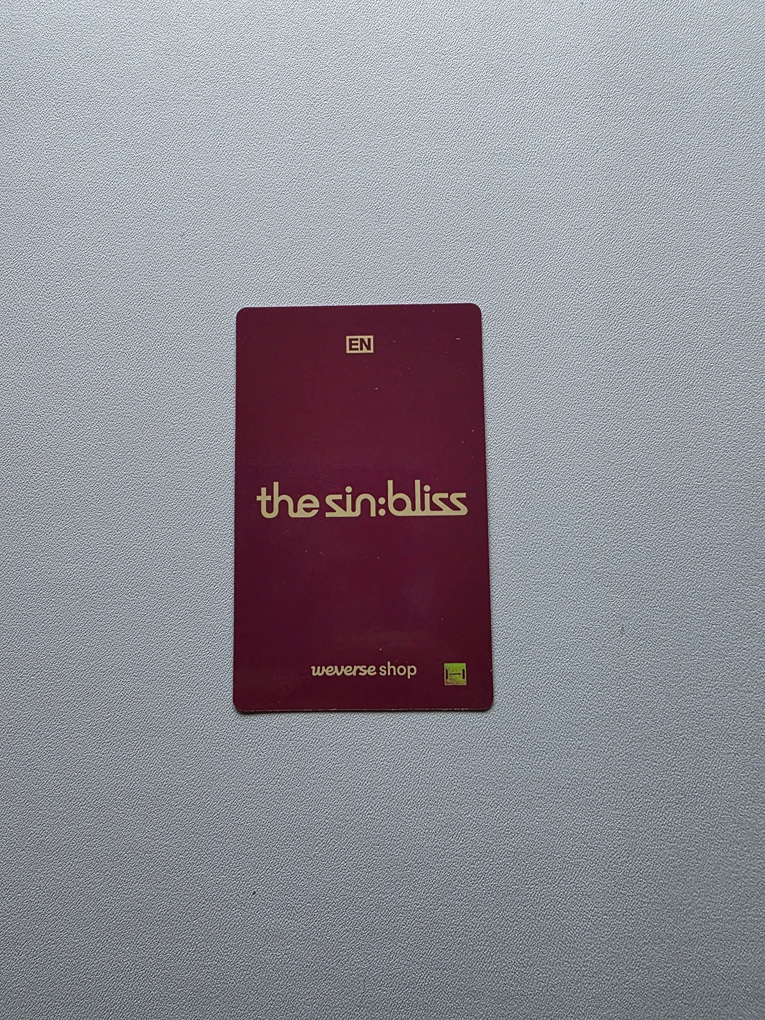 ENHYPEN Jake ENHYPEN - Jake - THE SIN: BLISS Album weverse global shop (wvg) lucky draw (LD) listing photo 2