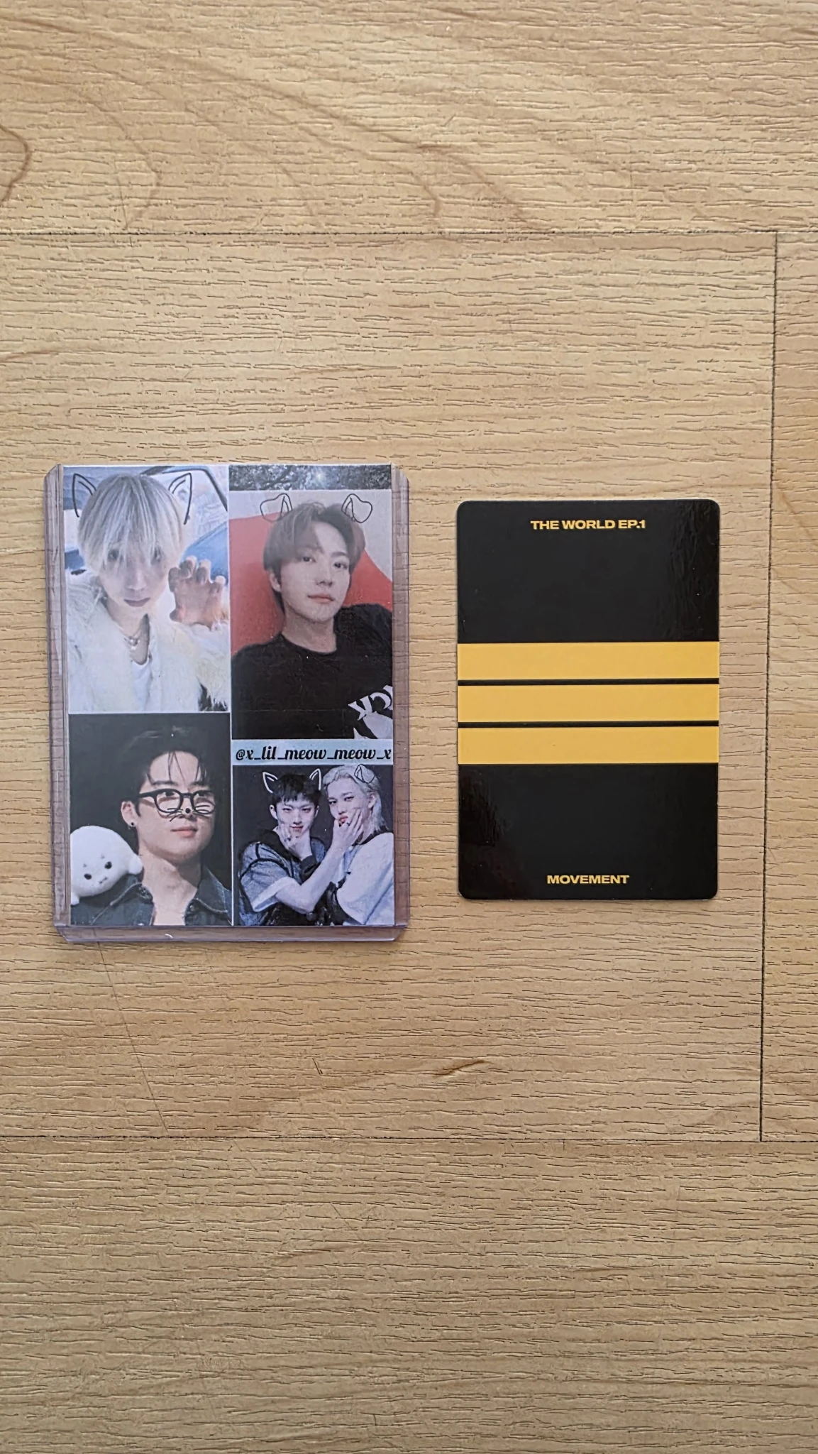 ATEEZ Mingi ATEEZ - Mingi - THE WORLD EP.1 : MOVEMENT Album album photocard diary version limited version listing photo 2
