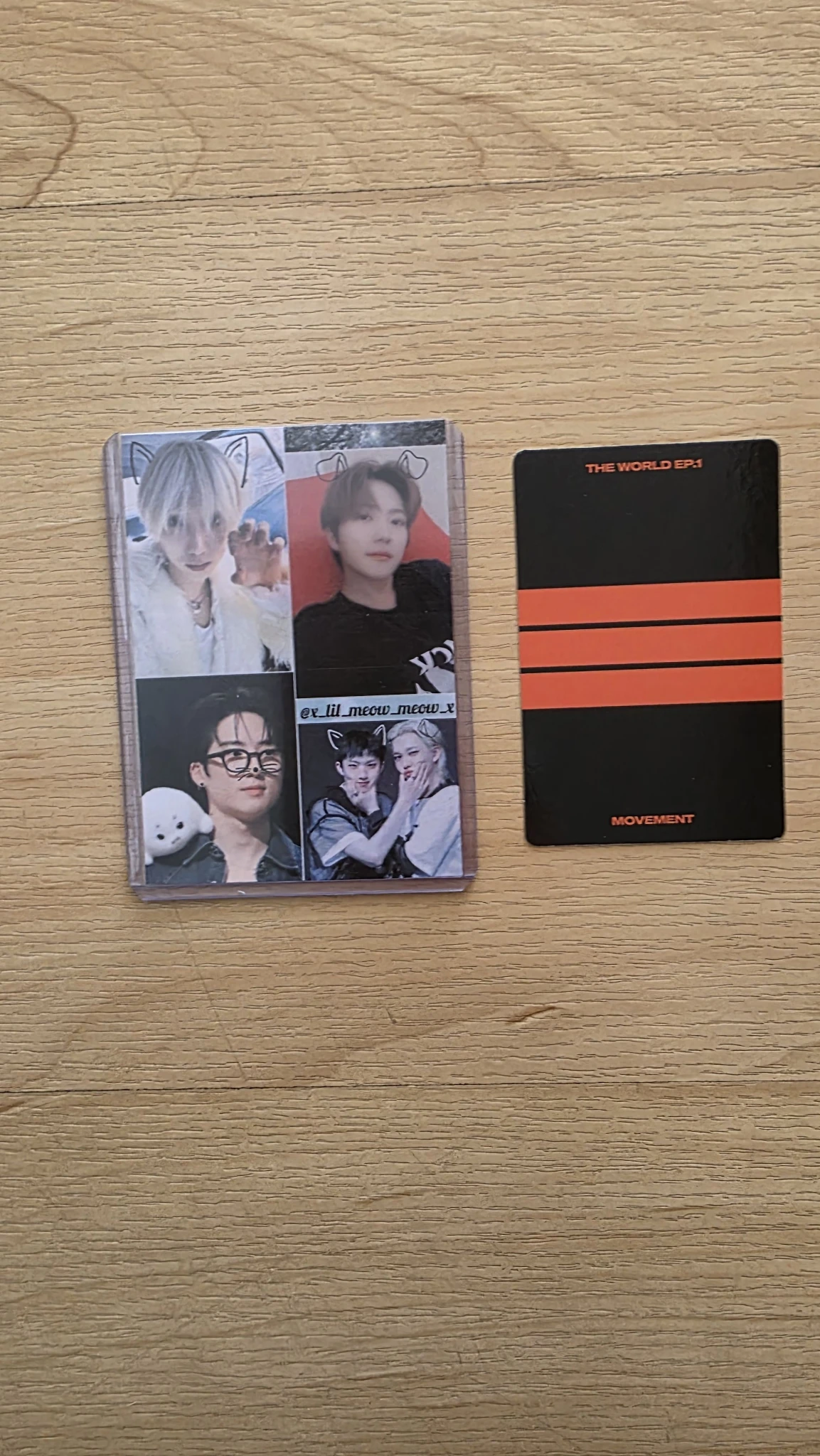 ATEEZ Mingi ATEEZ - Mingi - THE WORLD EP.1 : MOVEMENT Album album photocard Z version limited version listing photo 2