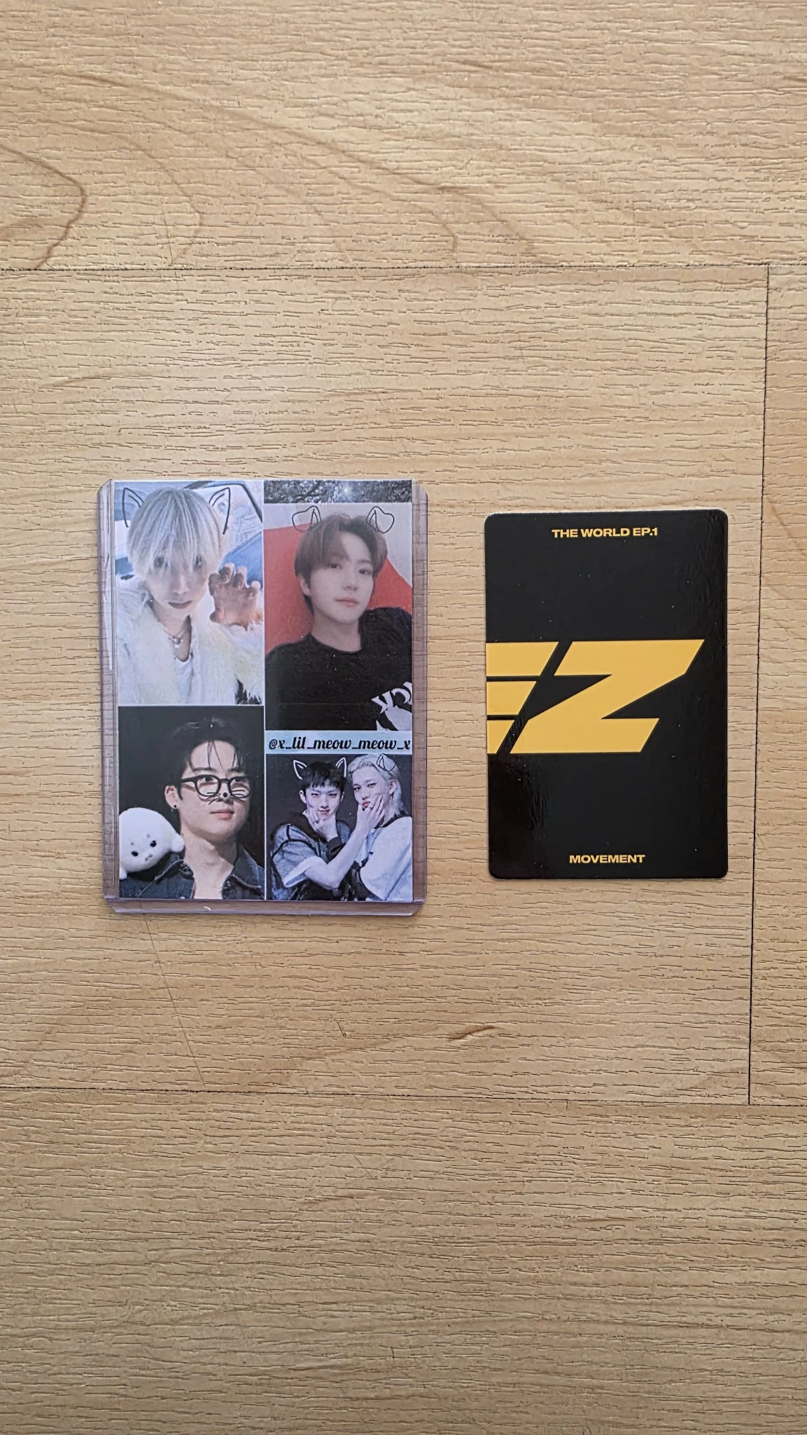 ATEEZ Jongho ATEEZ - Jongho - THE WORLD EP.1 : MOVEMENT Album album photocard diary version limited version listing photo 2