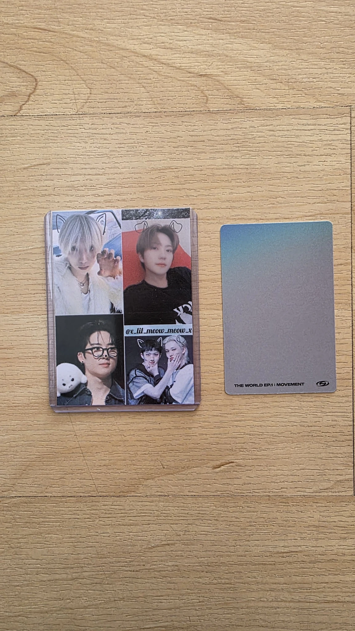 ATEEZ Jongho ATEEZ - Jongho - THE WORLD EP.1 : MOVEMENT Album album photocard A version version 2 listing photo 2