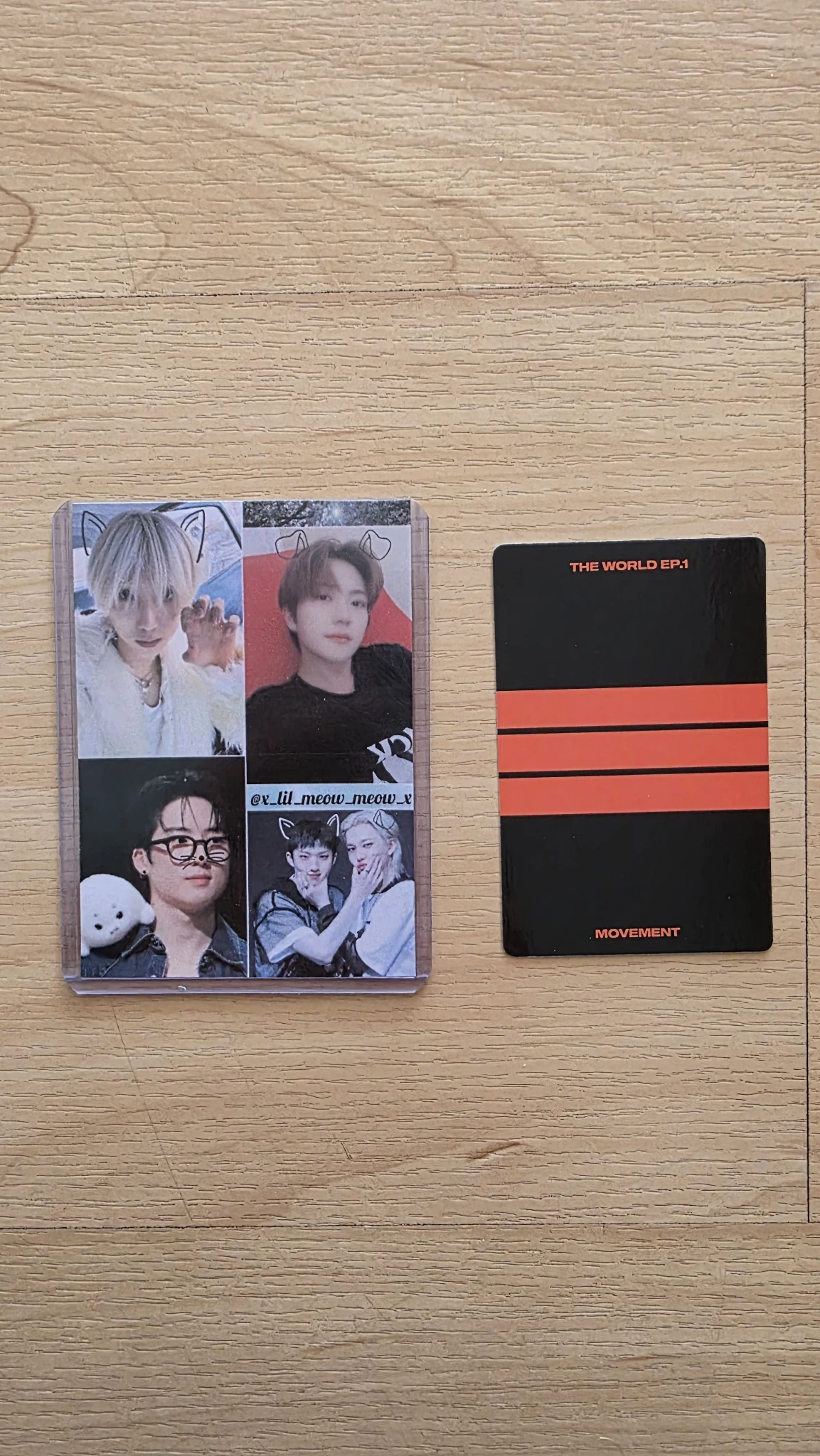 ATEEZ Yunho ATEEZ - Yunho - THE WORLD EP.1 : MOVEMENT Album album photocard Z version limited version listing photo 2