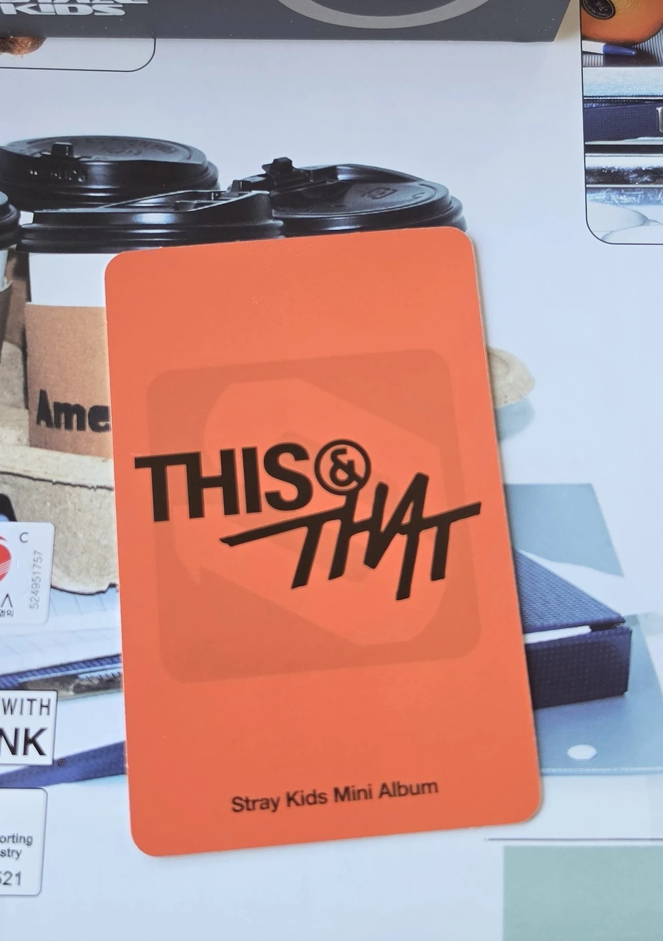 Stray Kids Hyunjin Stray Kids - Hyunjin - THIS & THAT Album pob (pre-order benefit) starriver listing photo 2