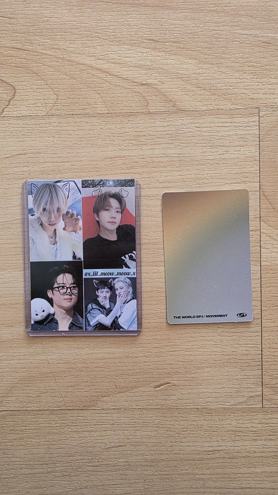 ATEEZ Wooyoung ATEEZ - Wooyoung - THE WORLD EP.1 : MOVEMENT Album album photocard diary version version 1 listing photo 2