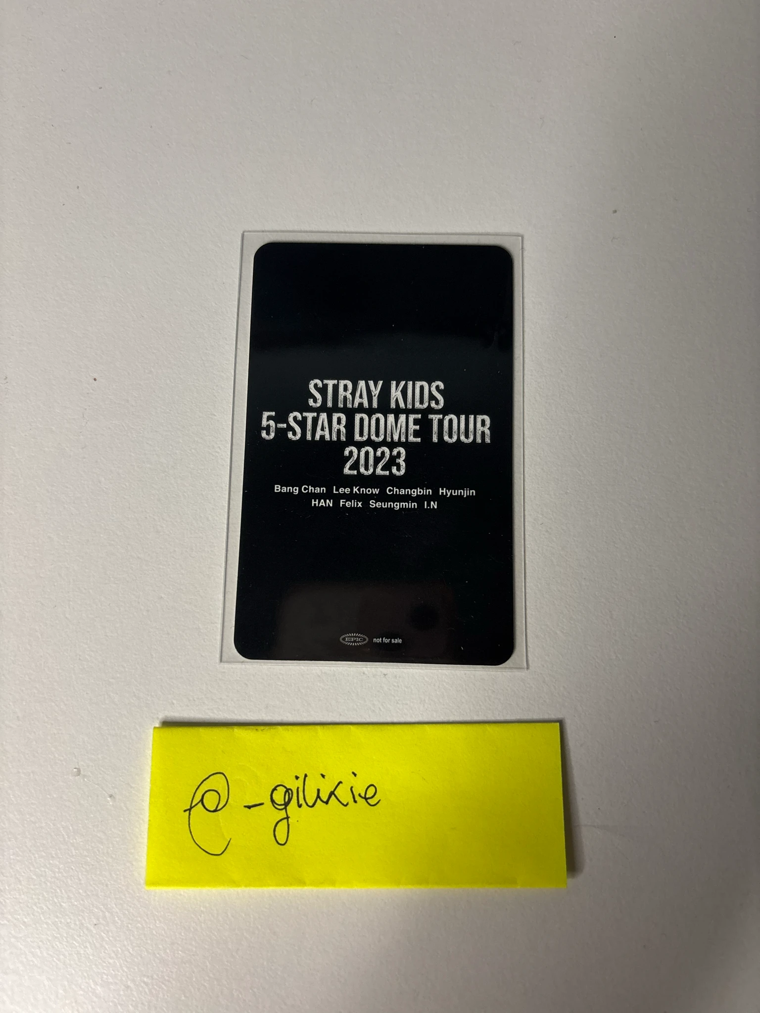 Stray Kids Felix Stray Kids - Felix - 5-Star Dome Tour 2023 Event osaka day 2 purchase benefit venue-limited social path listing photo 2