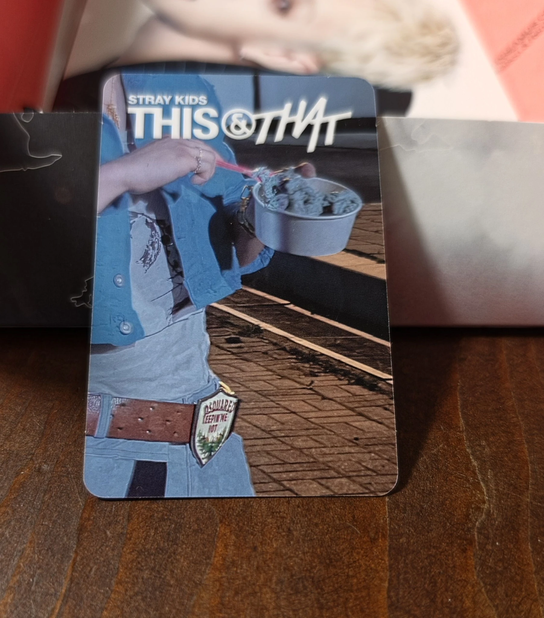Stray Kids Changbin Stray Kids - Changbin - THIS & THAT Album album photocard first press only & version listing photo 2