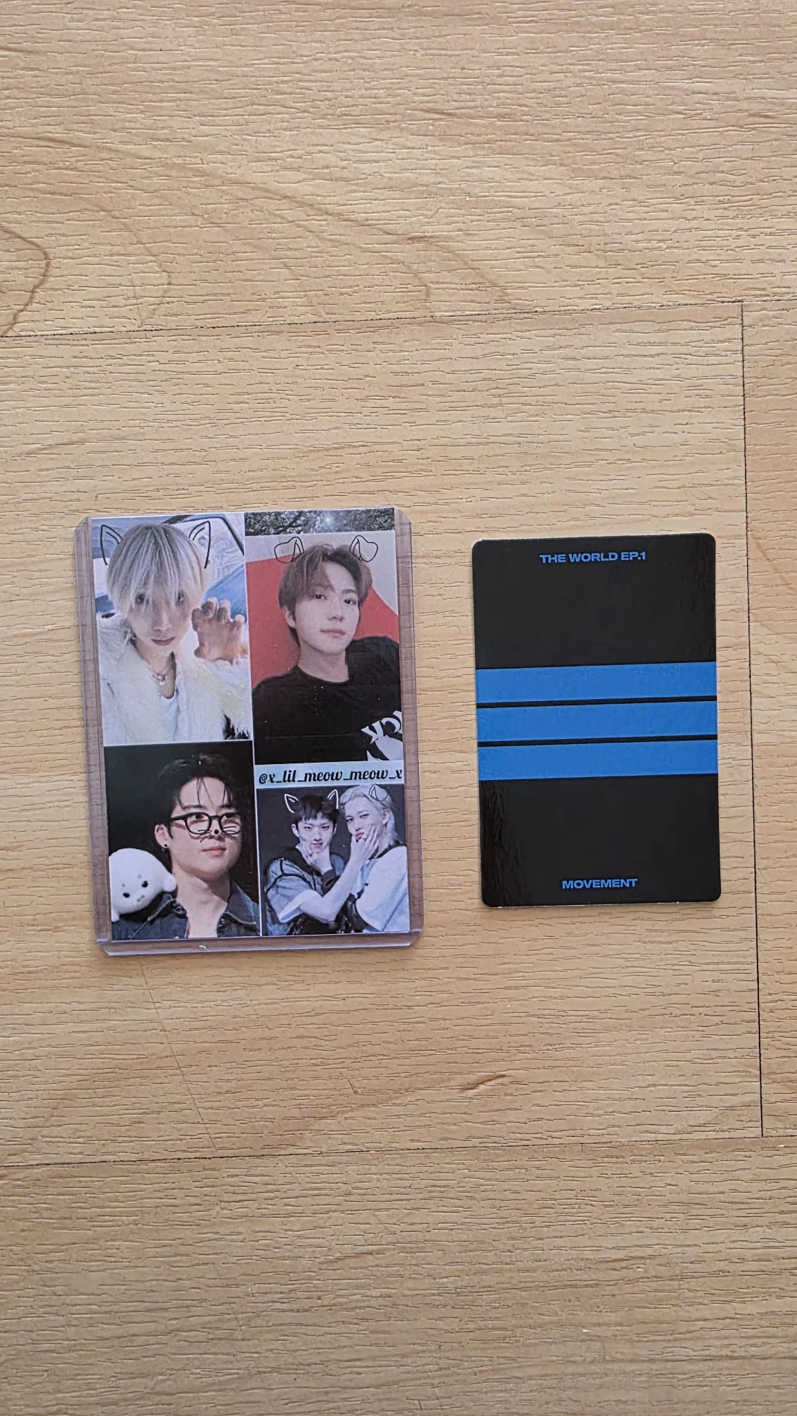 ATEEZ Wooyoung ATEEZ - Wooyoung - THE WORLD EP.1 : MOVEMENT Album album photocard A version limited version listing photo 2