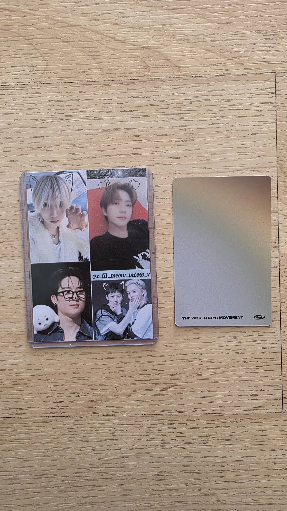 ATEEZ Seonghwa ATEEZ - Seonghwa - THE WORLD EP.1 : MOVEMENT Album version 1 diary version album photocard listing photo 2