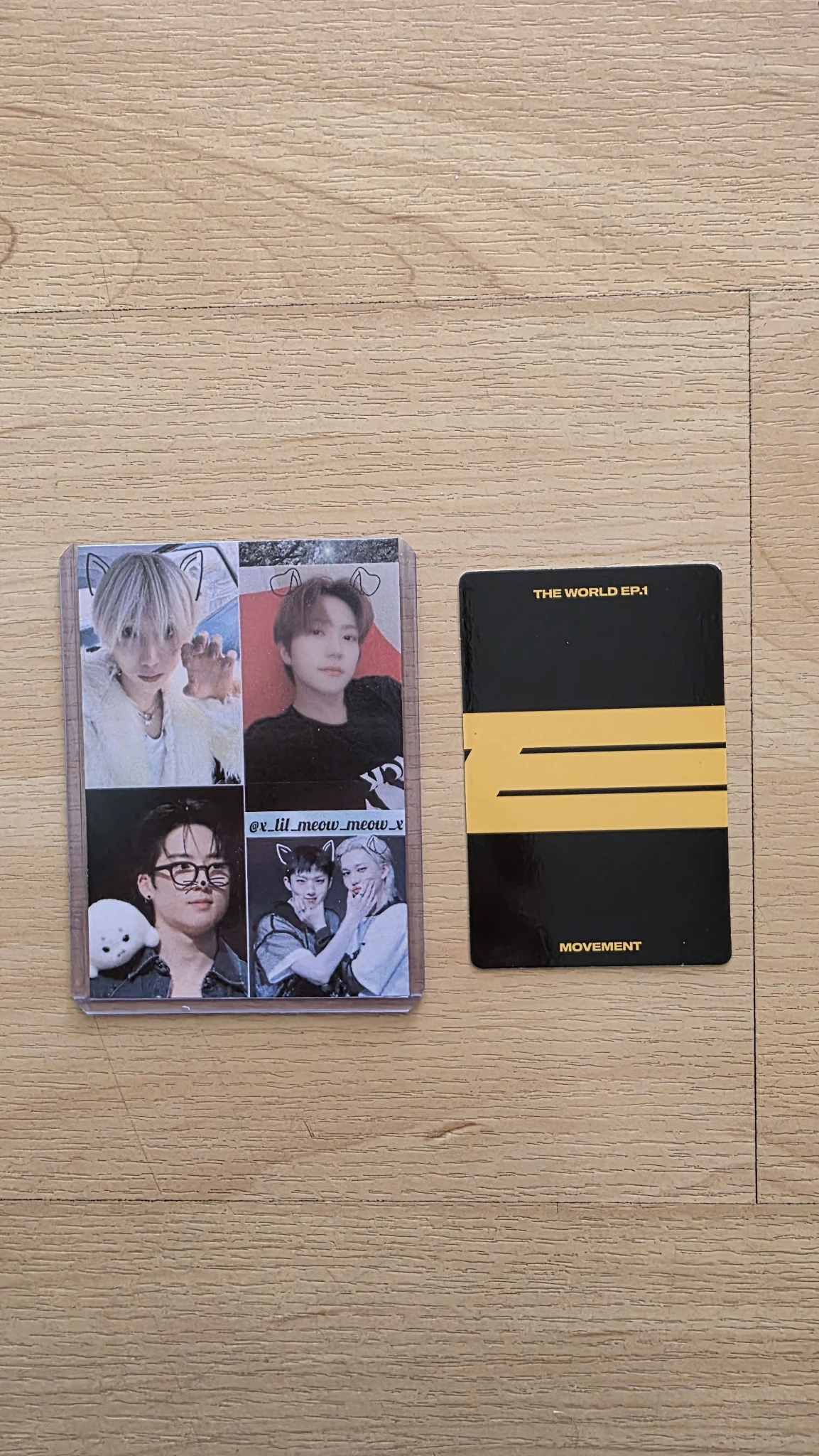 ATEEZ Seonghwa ATEEZ - Seonghwa - THE WORLD EP.1 : MOVEMENT Album limited ver. Diary Ver. album photocard listing photo 2