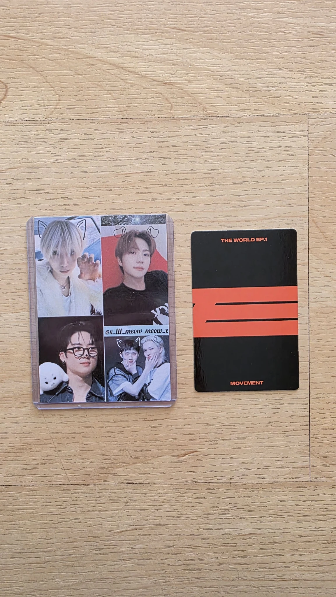 ATEEZ Seonghwa ATEEZ - Seonghwa - THE WORLD EP.1 : MOVEMENT Album album photocard Z version limited version listing photo 2