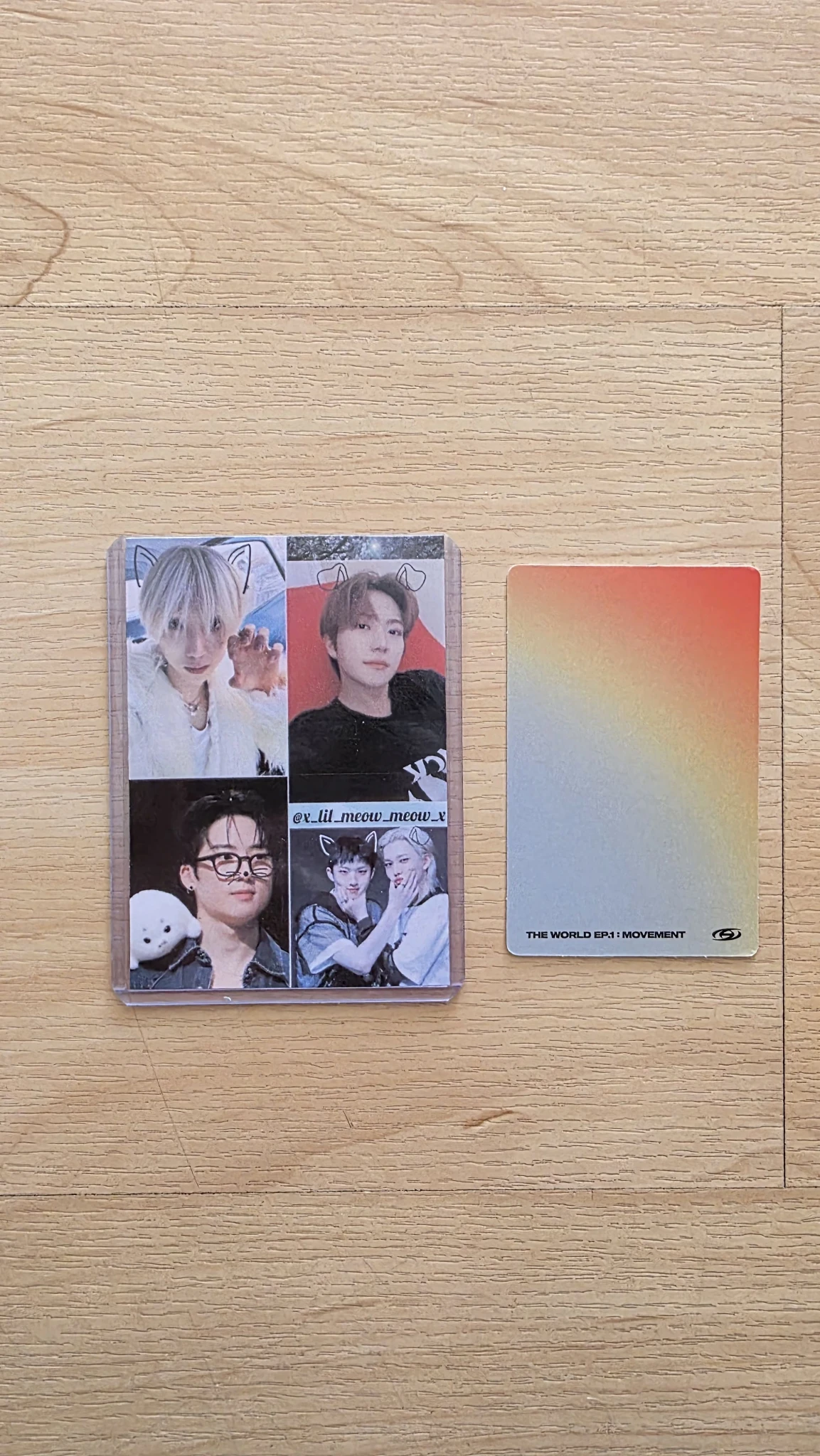 ATEEZ Seonghwa ATEEZ - Seonghwa - THE WORLD EP.1 : MOVEMENT Album album photocard Z version version 1 listing photo 2