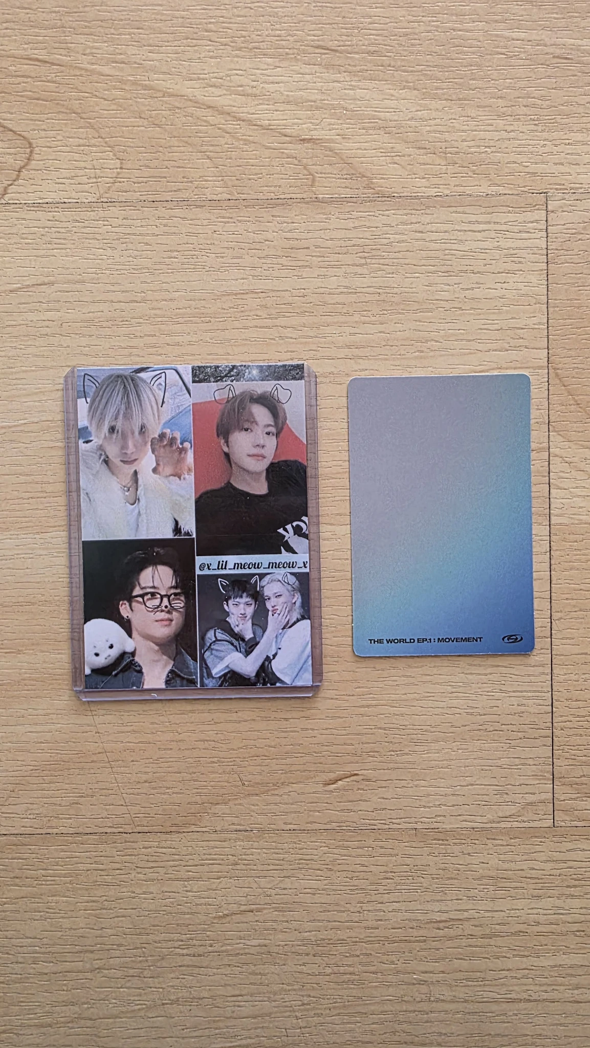 ATEEZ Seonghwa ATEEZ - Seonghwa - THE WORLD EP.1 : MOVEMENT Album album photocard A version version 1 listing photo 2