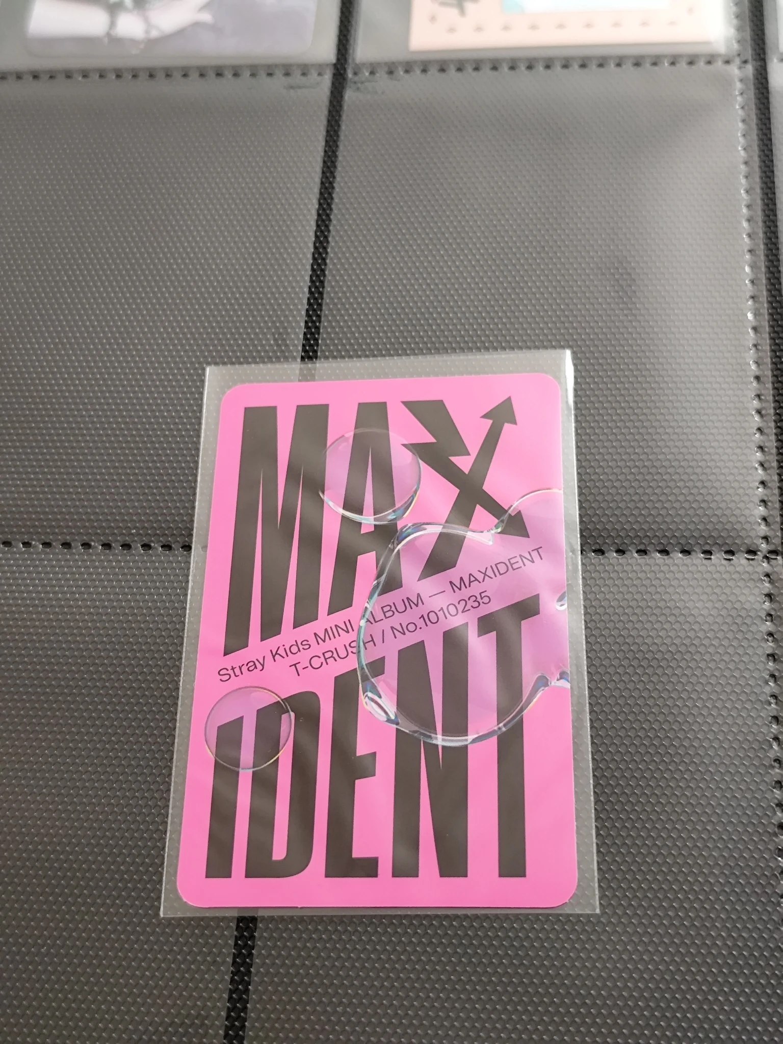 Stray Kids Bang Chan Stray Kids - Bang Chan - Maxident Album album photocard listing photo 2