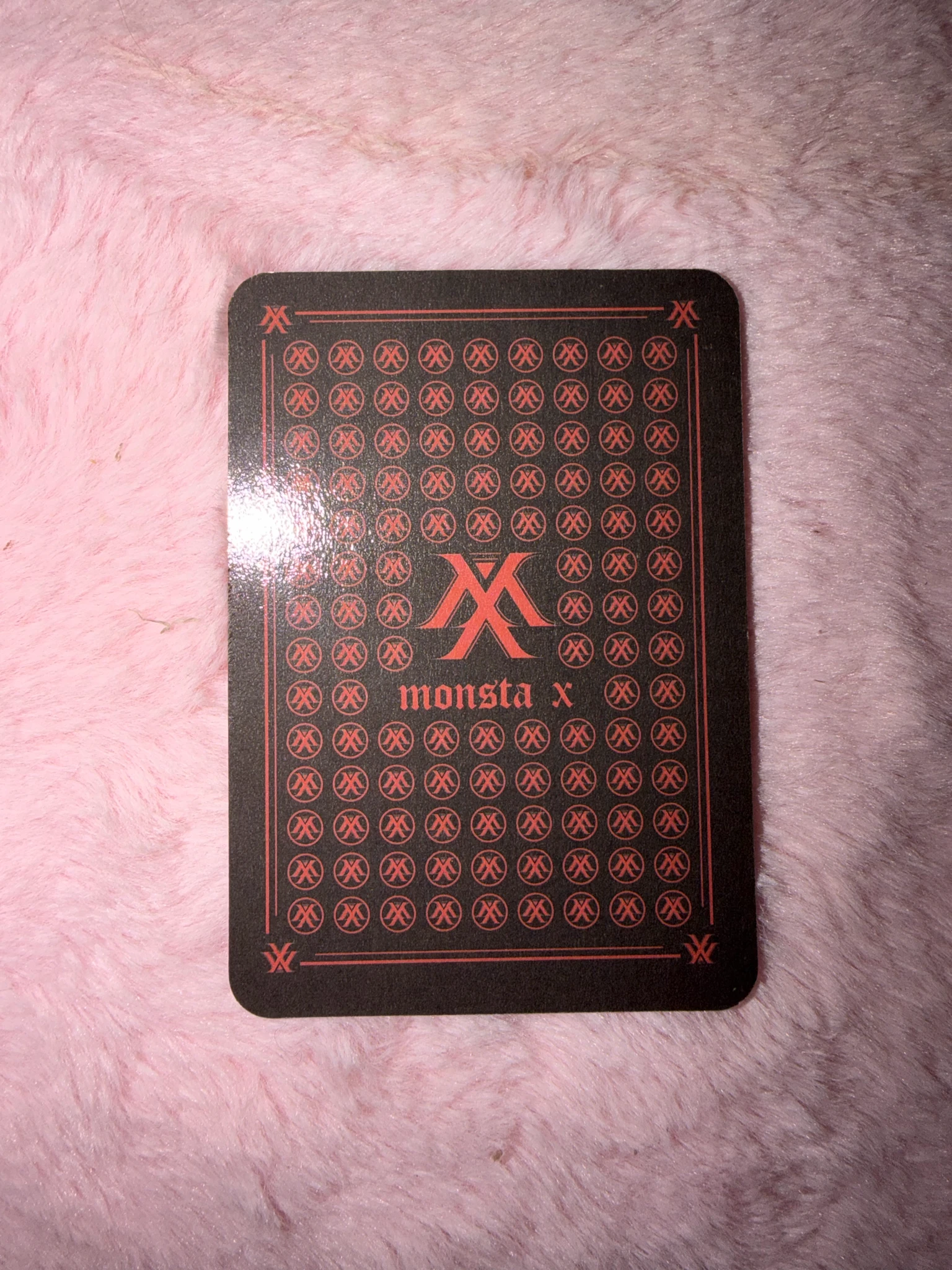 MONSTA X Shownu MONSTA X - Shownu - The Code Album photocard set B version merch photocard showcase listing photo 2