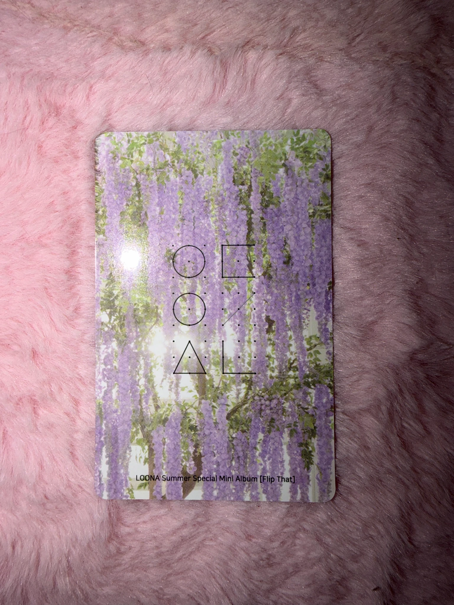 LOONA Chuu LOONA - Chuu - Flip That Album D version album photocard listing photo 2
