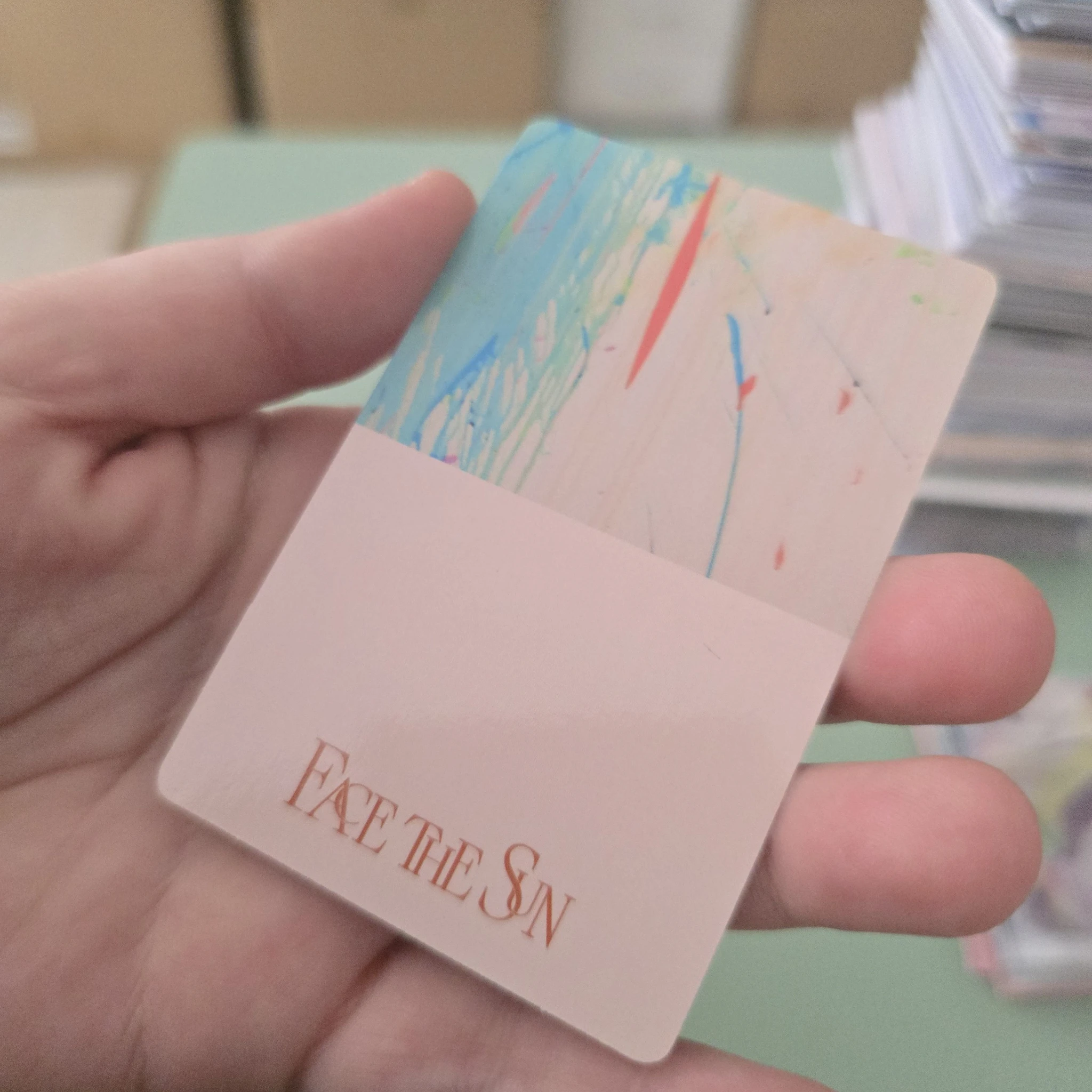 SEVENTEEN DK SEVENTEEN - DK - Face the Sun Album album photocard carat version listing photo 2