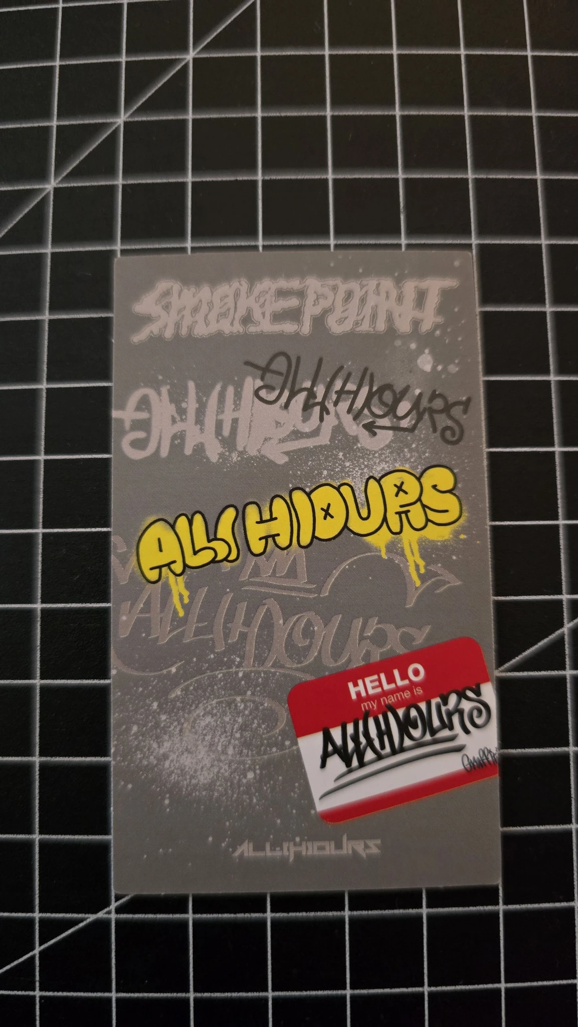 ALL(H)OURS Masami ALL(H)OURS - Masami - Smoke Point Album album inclusion thermo card impurity version listing photo 2