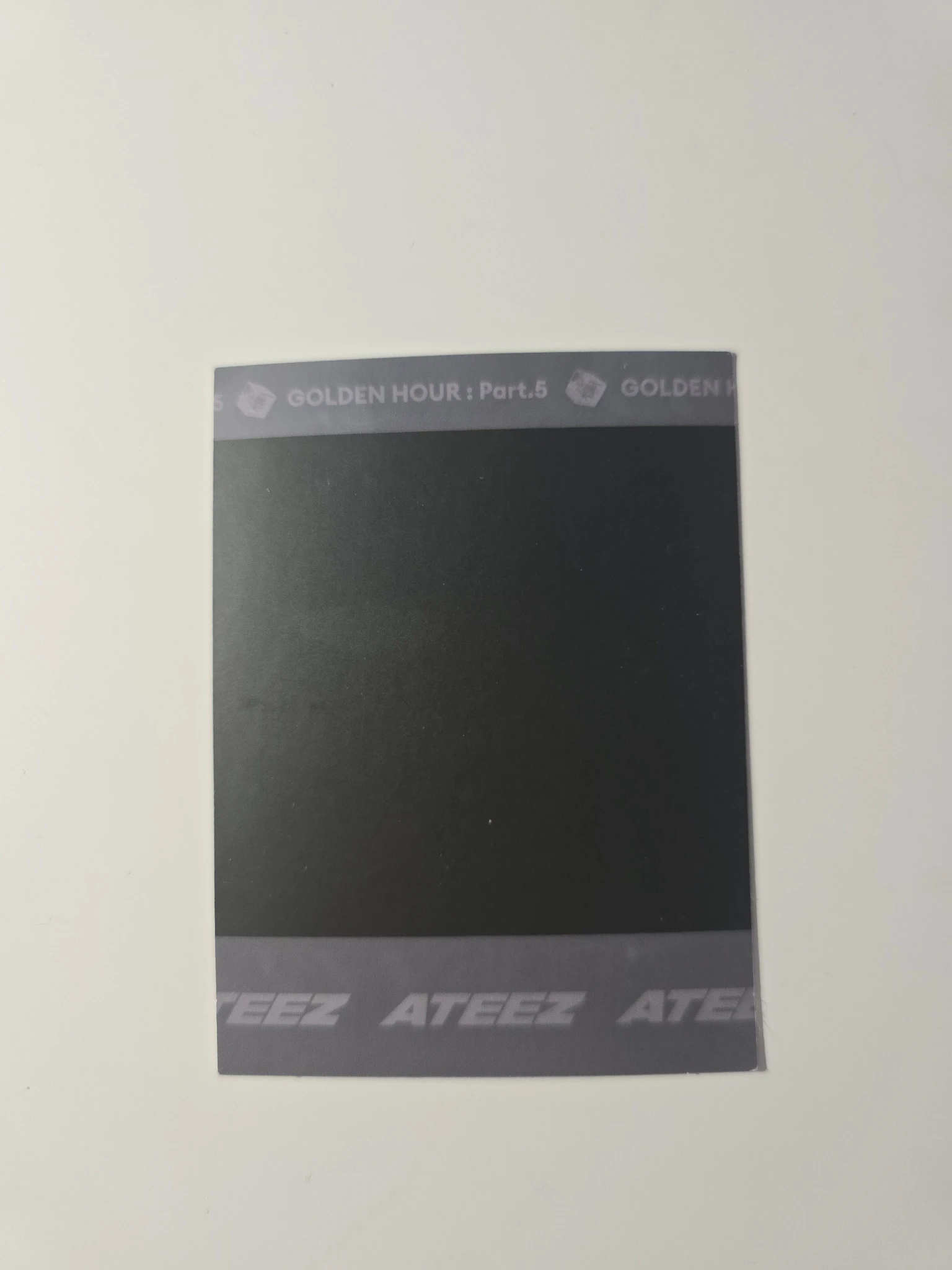 ATEEZ ATEEZ - Yeosang & Wooyoung - GOLDEN HOUR : Part.5 Album album photocard digipack version polaroid listing photo 2