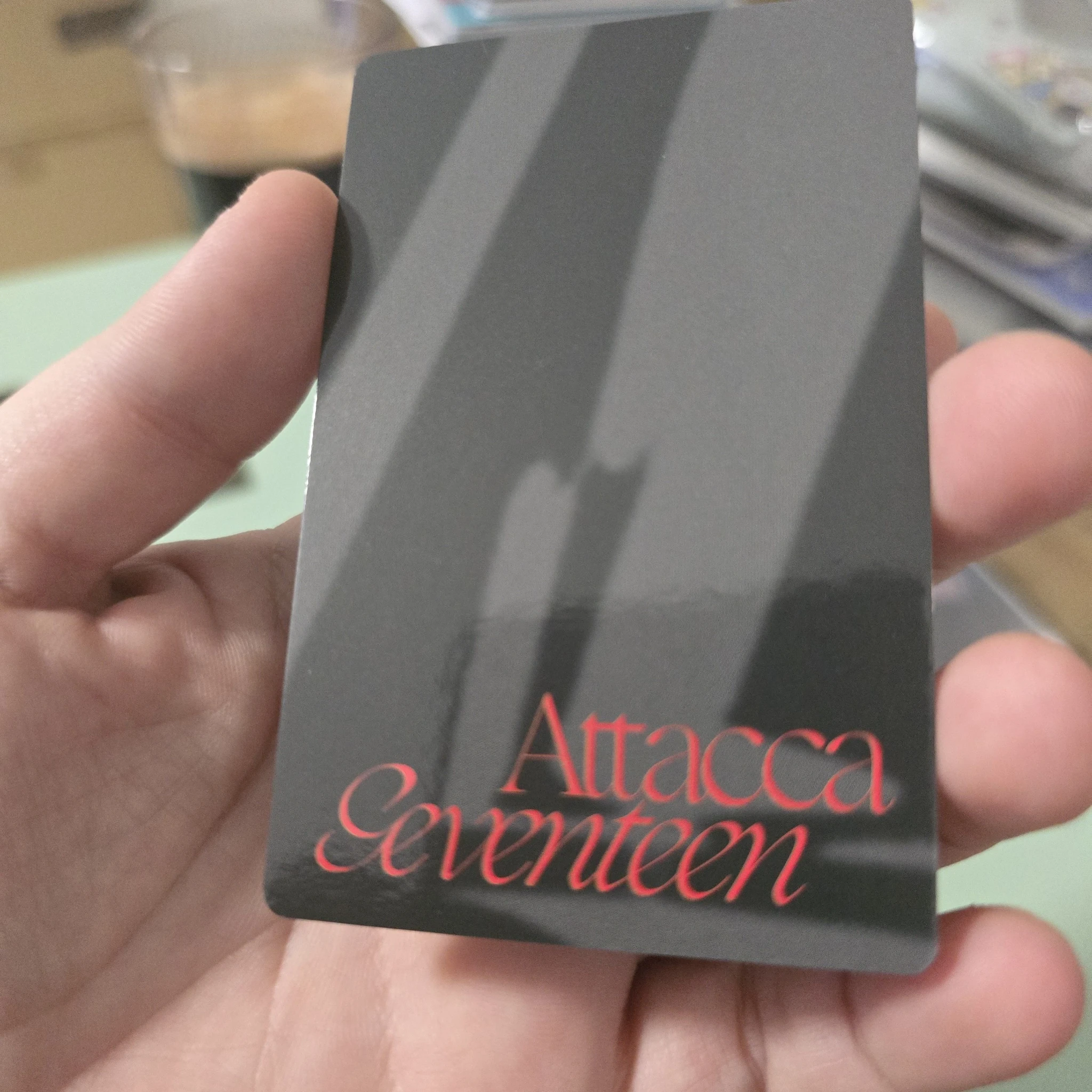 SEVENTEEN Seungkwan SEVENTEEN - Seungkwan - Attacca Album carat version photocard set listing photo 2