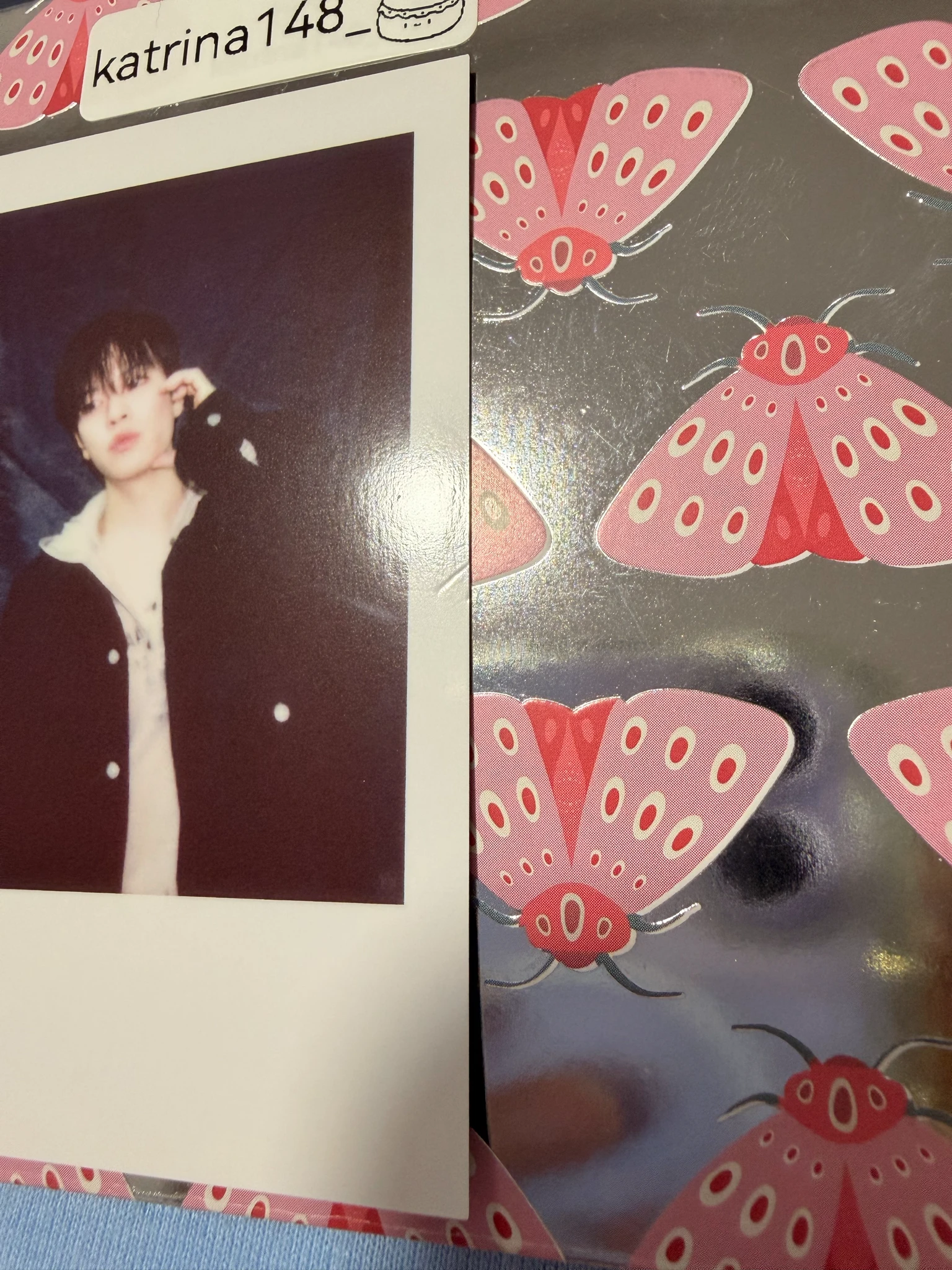 Stray Kids Seungmin Stray Kids - Seungmin - KARMA Album kmstation fansign polaroid round 1 shenzhen listing photo 2