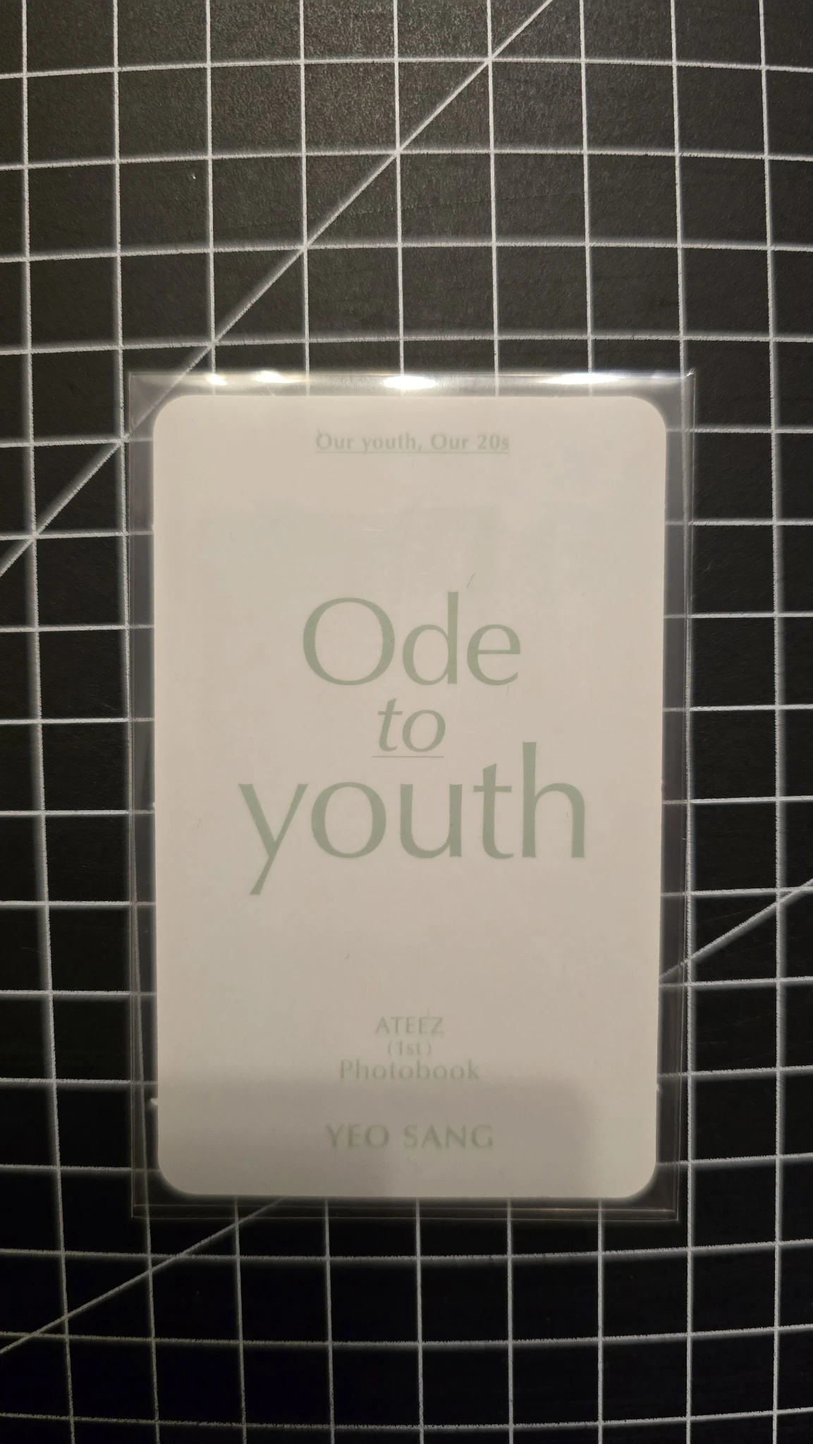 ATEEZ Yeosang ATEEZ - Yeosang - 1ST PHOTOBOOK [ODE TO YOUTH] Other photocard set listing photo 2