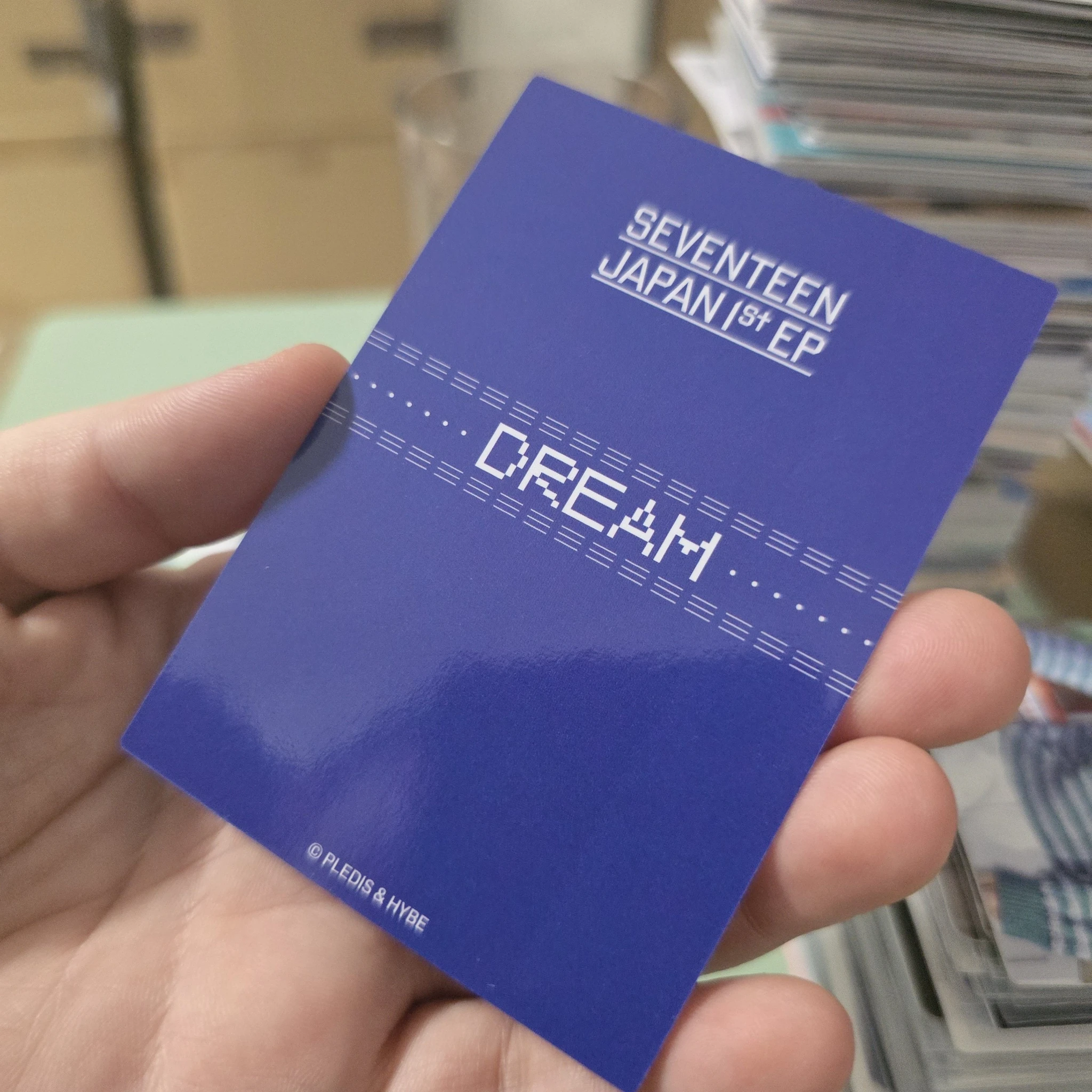 SEVENTEEN Mingyu SEVENTEEN - Mingyu - Dream Album merch photocard trading card listing photo 2