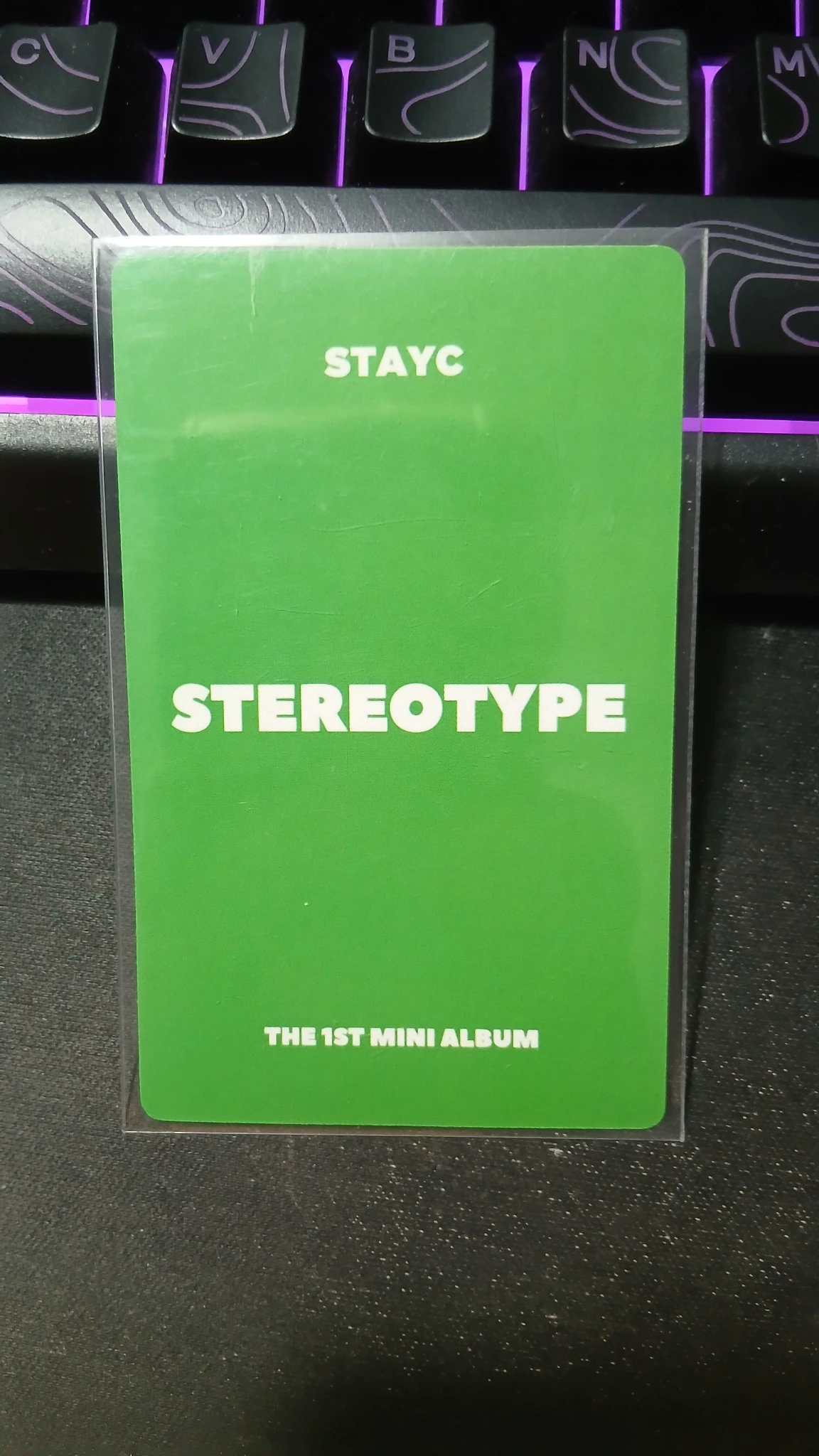STAYC Yoon STAYC - Yoon - STEREOTYPE Album pob (pre-order benefit) apple music fansign listing photo 2