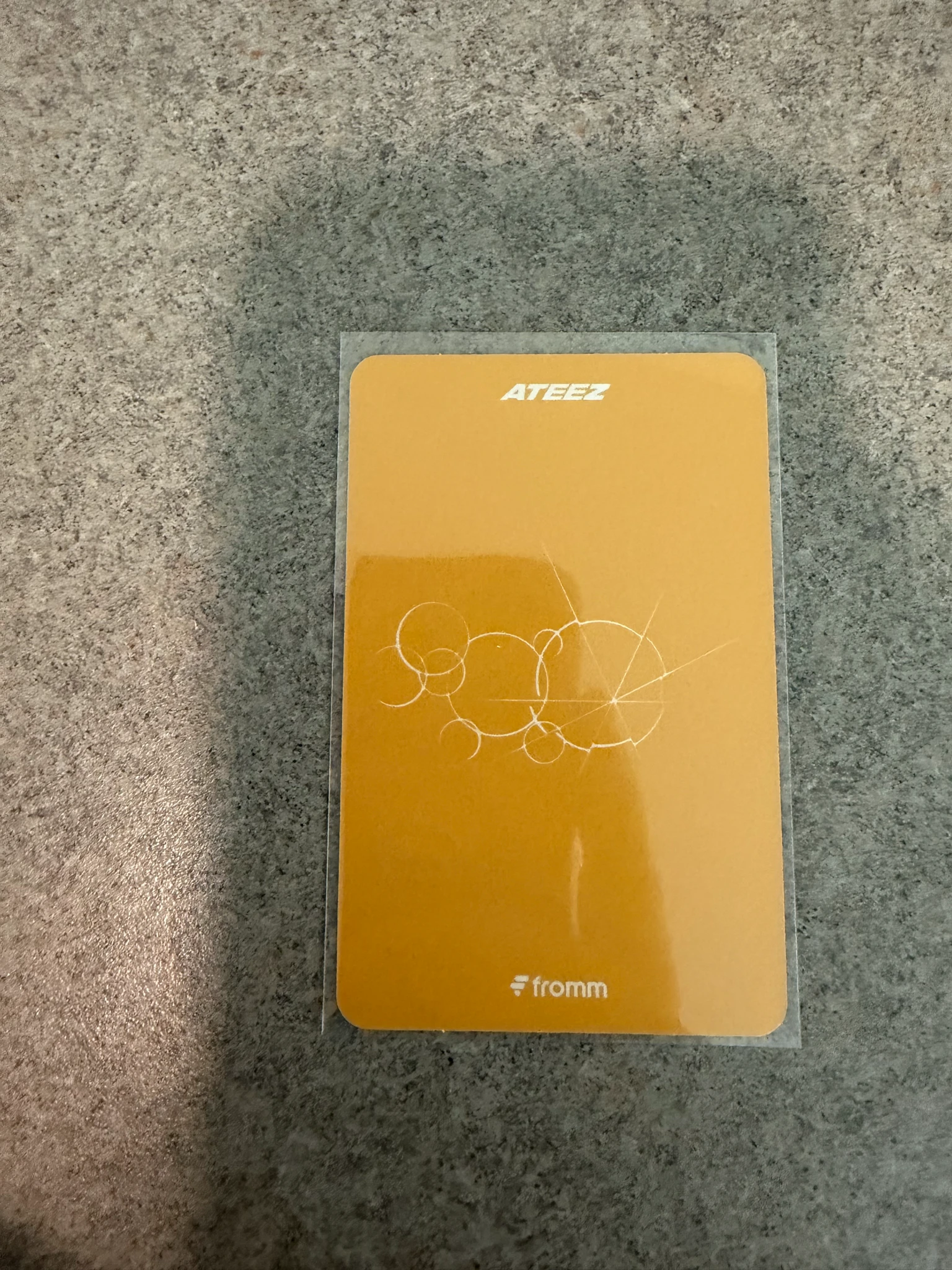 ATEEZ Yunho ATEEZ - Yunho - Golden Hour : Part.4 Album pob (pre-order benefit) fromm store listing photo 2