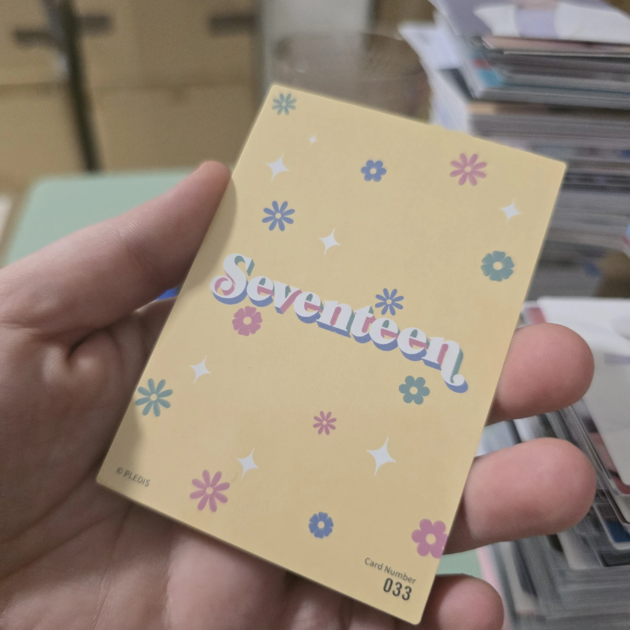SEVENTEEN Woozi SEVENTEEN - Woozi - 2022 JAPAN FANMEETING [HANABI] Event trading card listing photo 2