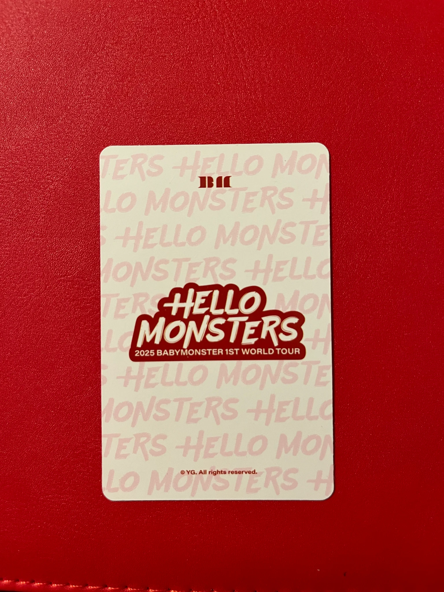 BABYMONSTER Asa BABYMONSTER - Asa - Hello Monsters 1st World Tour Event collect book listing photo 2