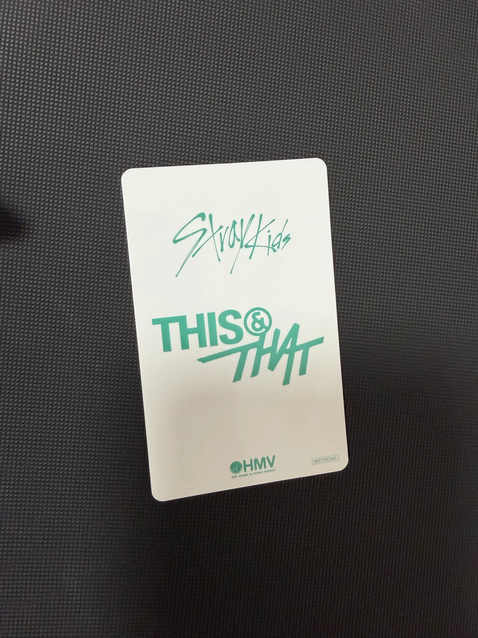 Stray Kids Felix Stray Kids - Felix - THIS & THAT Album hmv japan lucky draw (LD) A version listing photo 2