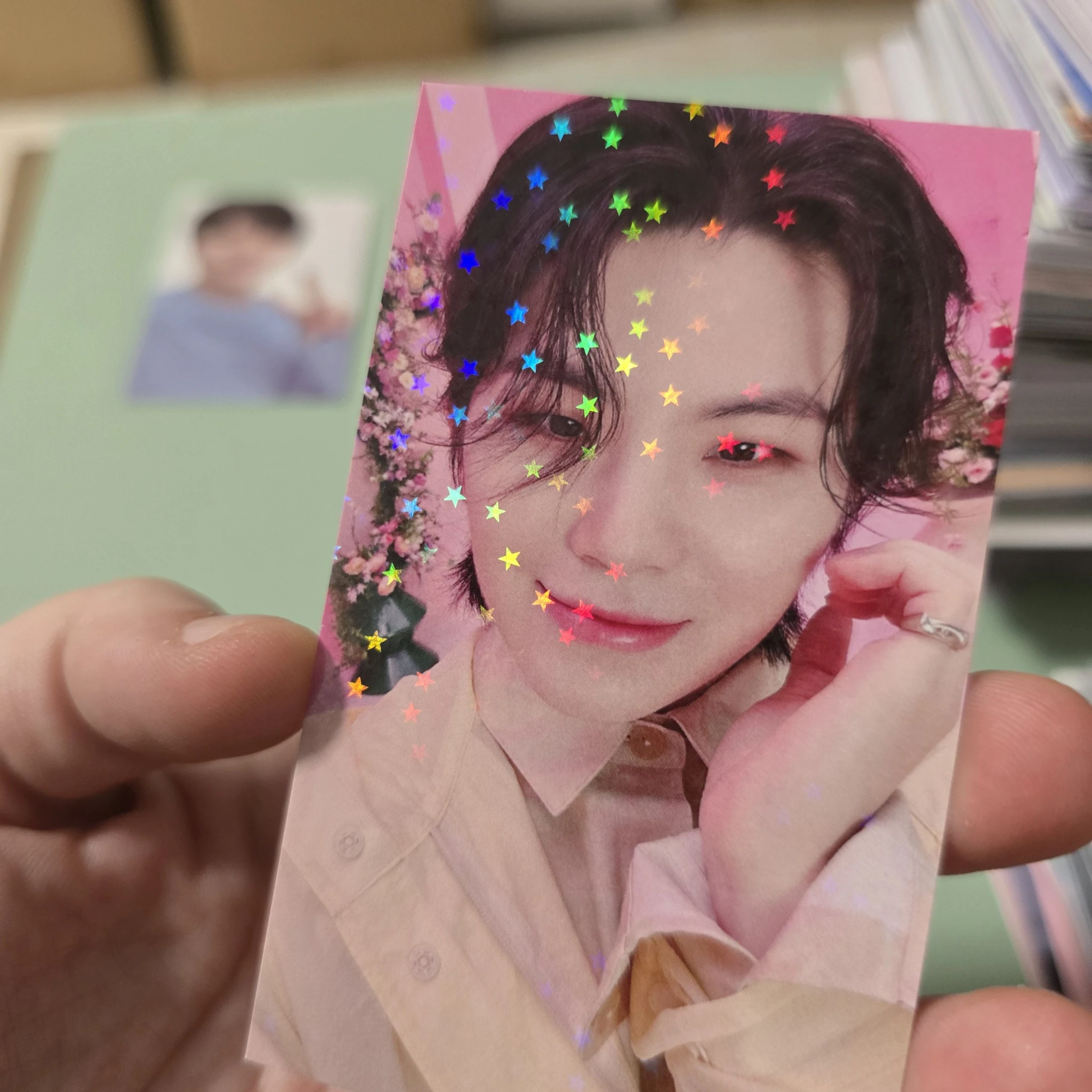 SEVENTEEN Woozi SEVENTEEN - Woozi - Always Yours Album UMS japan (universal music store) pob (pre-order benefit) holographic (hologram) listing photo 2
