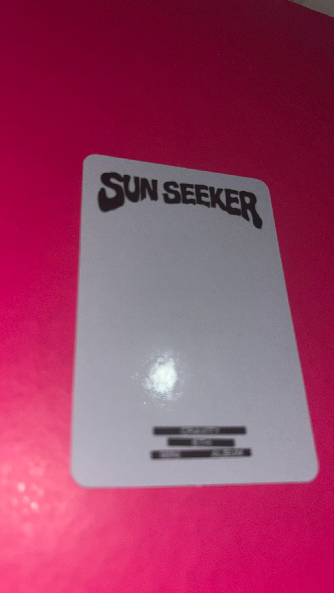CRAVITY CRAVITY - Minhee & Woobin - SUN SEEKER  Album album photocard unit photocard Seeker Version listing photo 2